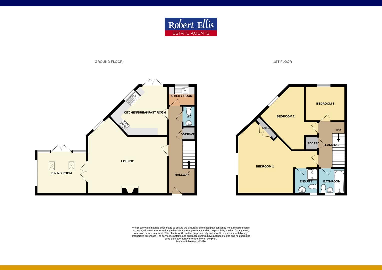 31, Tudor Court, Derbyshire floorplan