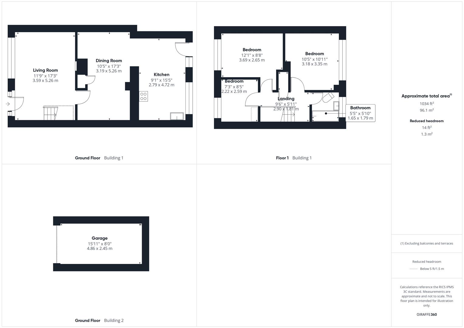 14, Carey Close, Aylesbury floorplan