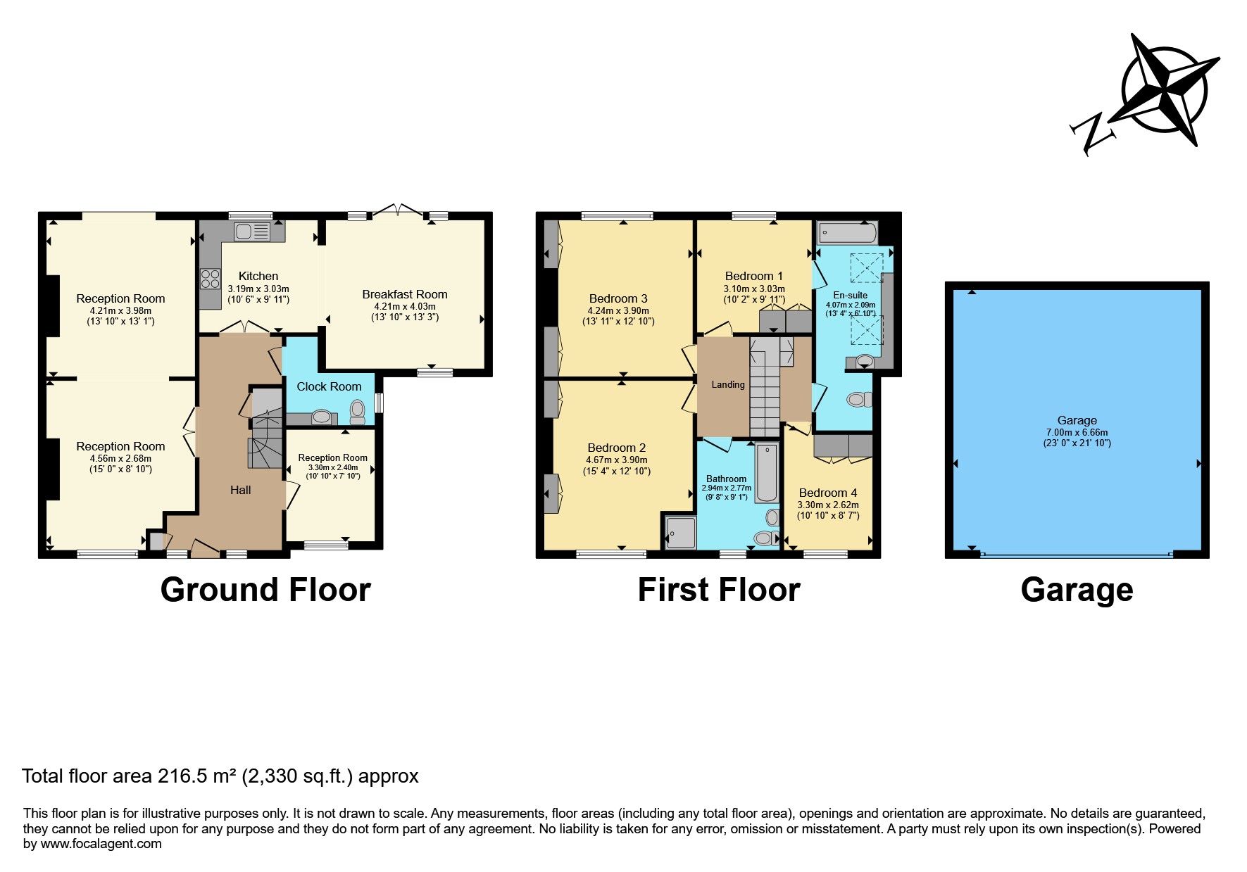 62, Christian Fields, London floorplan