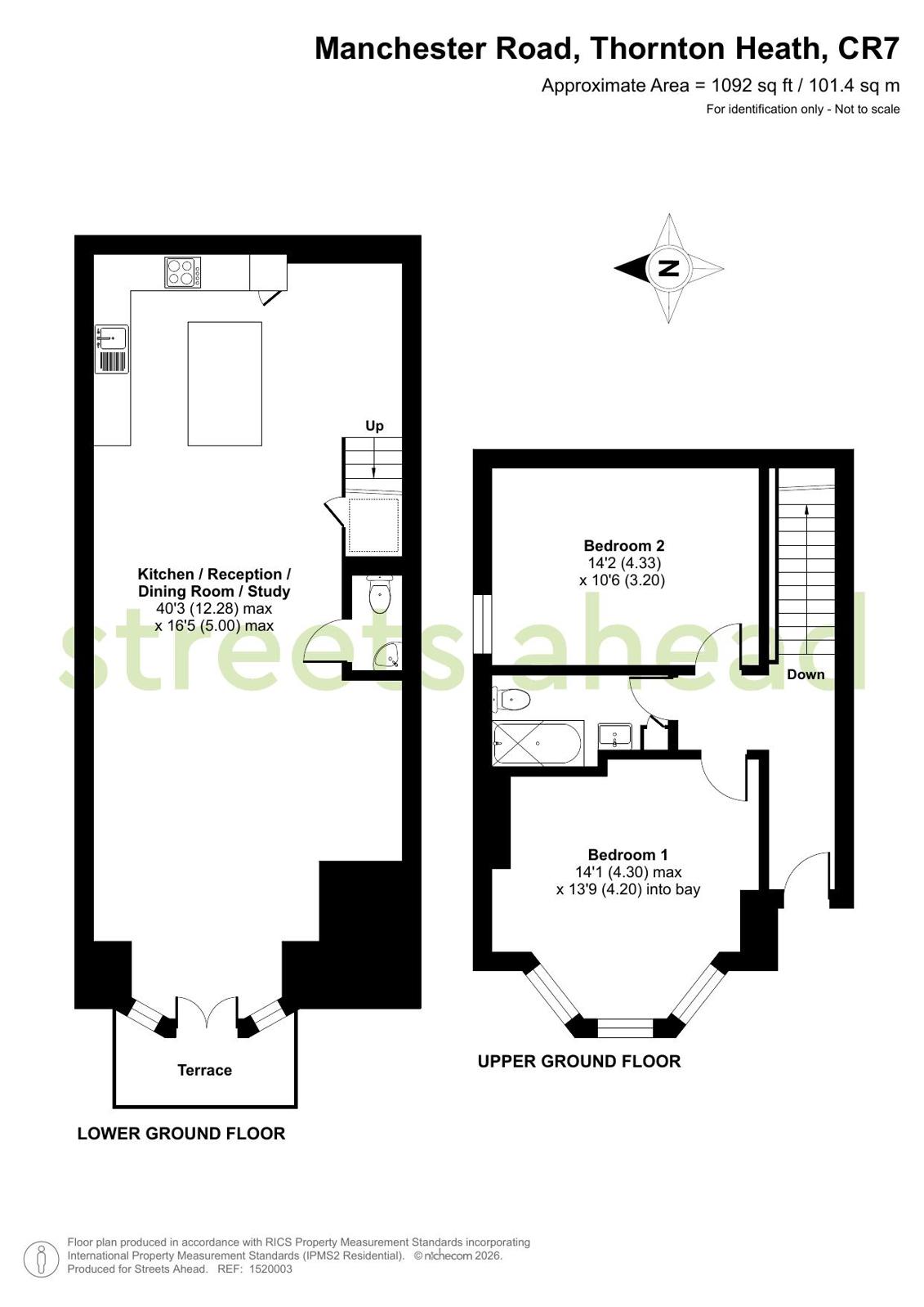 8A,, Manchester Road, Thornton Heath floorplan