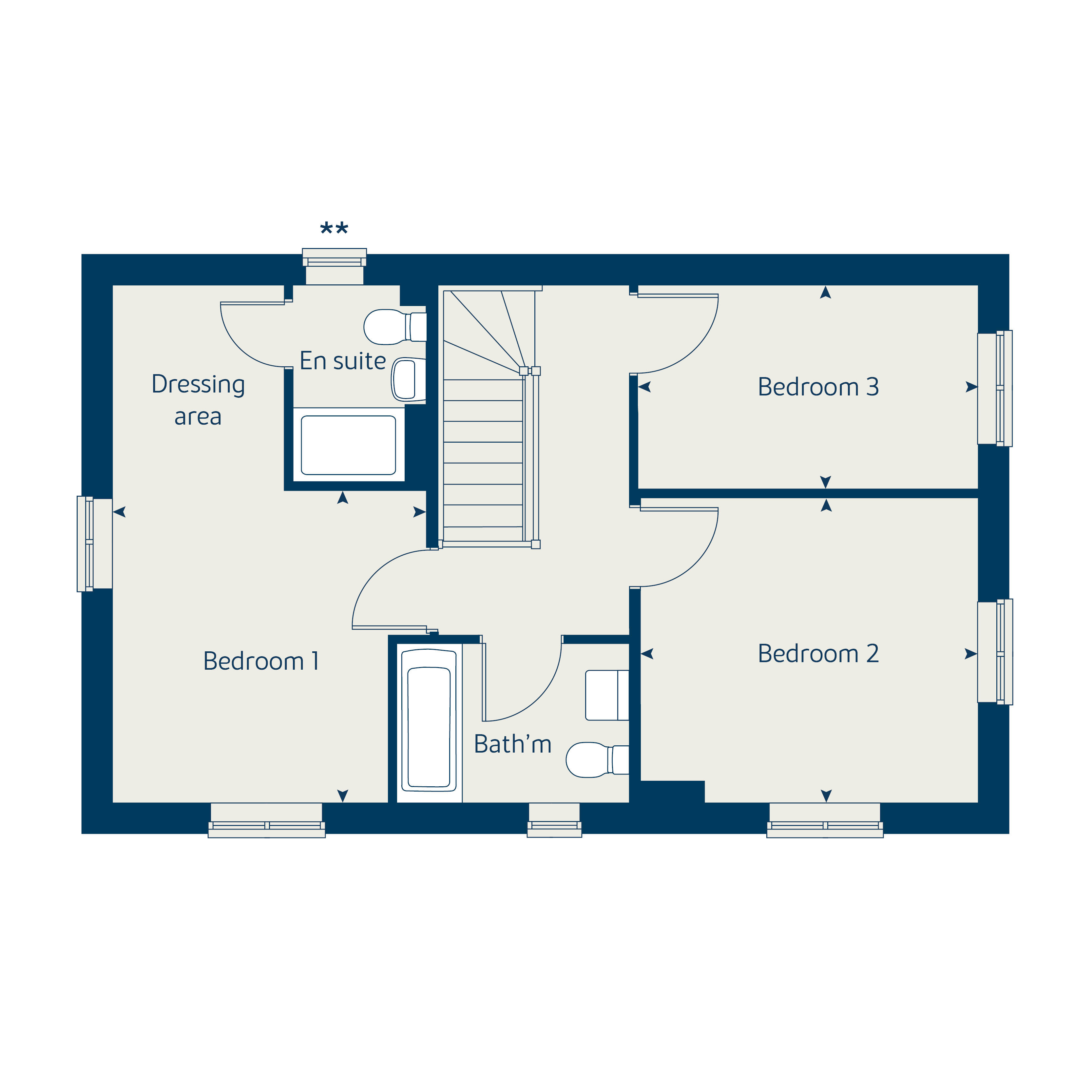 22, Hall Road, Elsenham floorplan