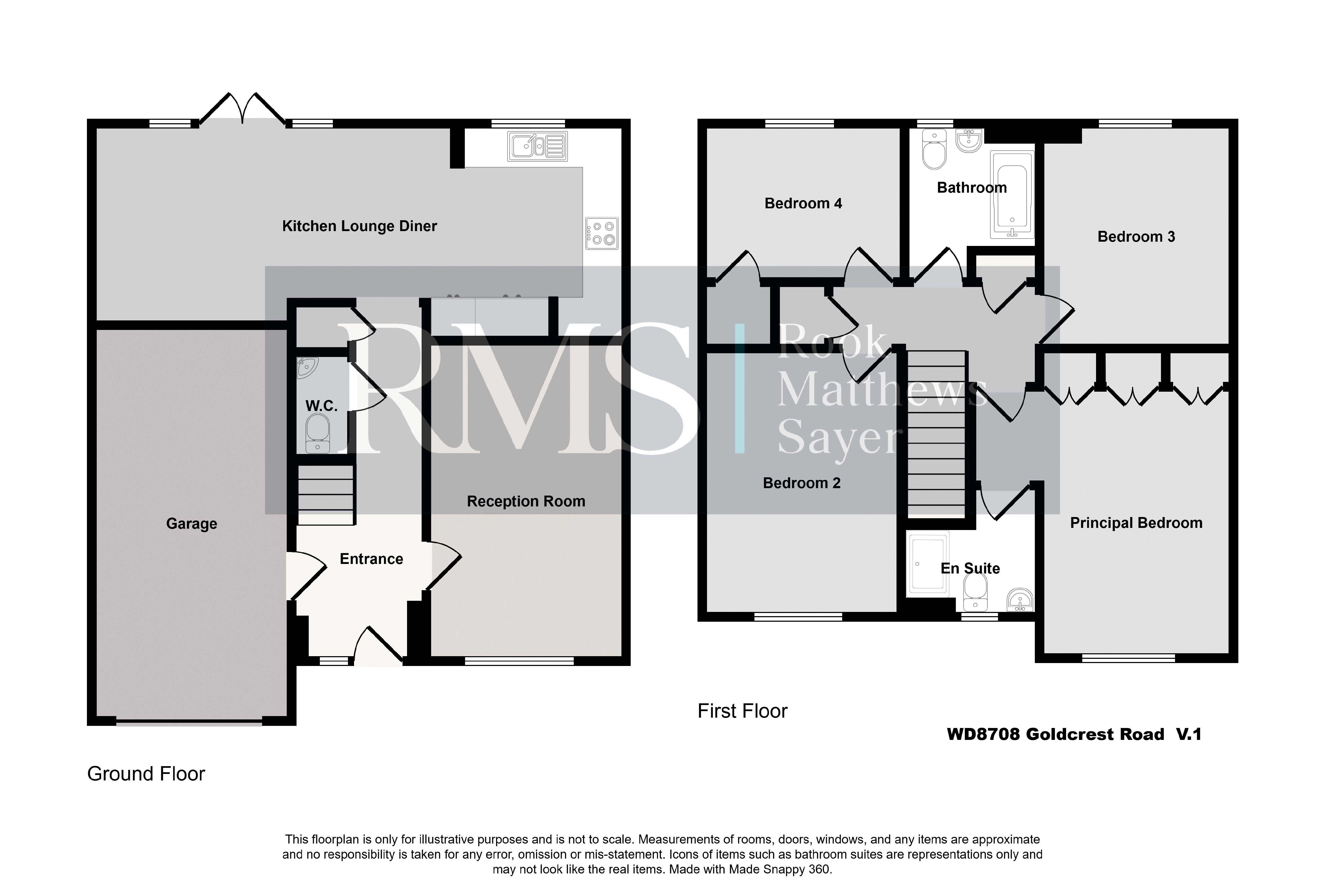 6, Goldcrest Road, Newcastle Upon Tyne floorplan