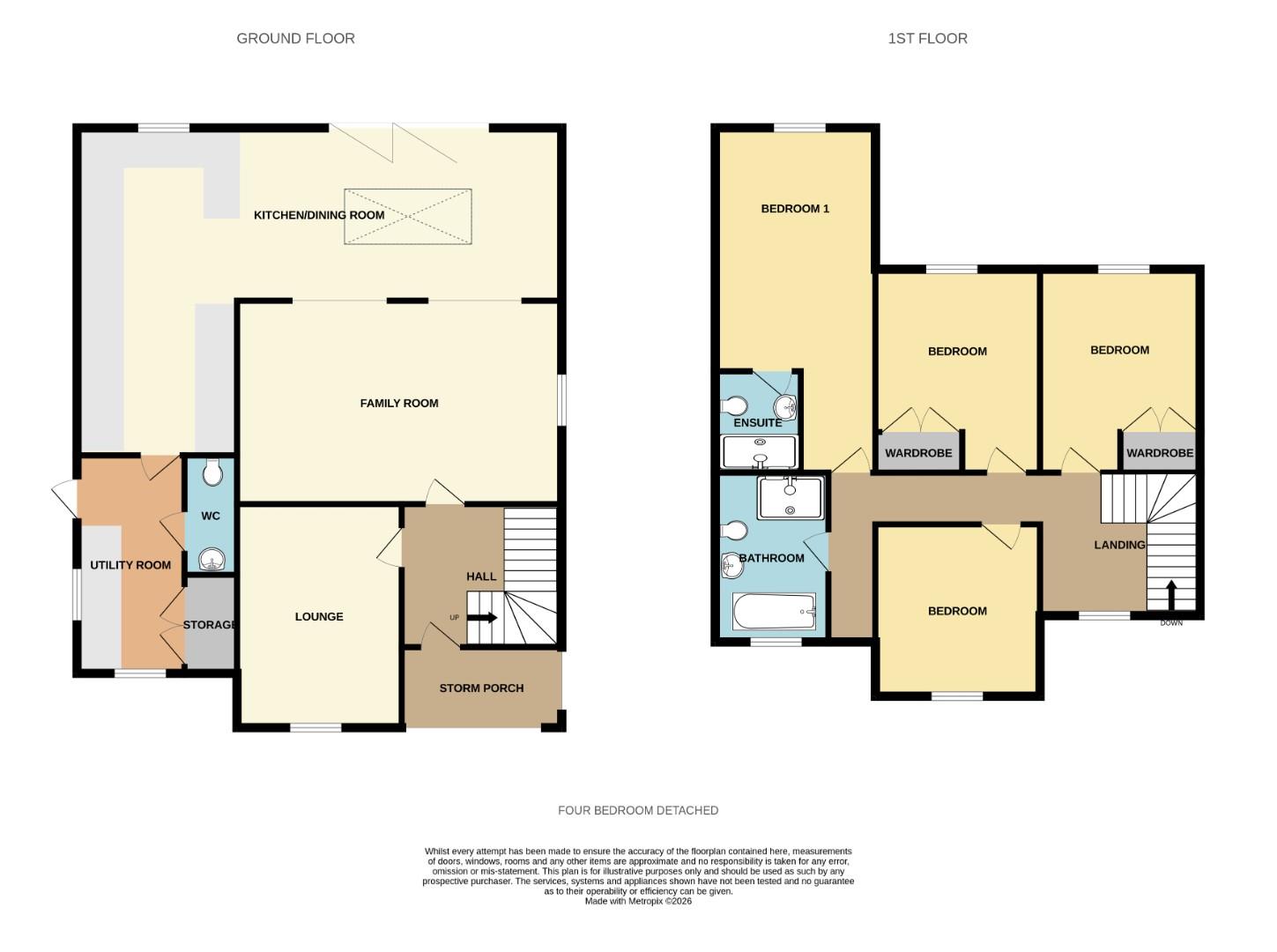 164, Swanlow Lane, Winsford floorplan
