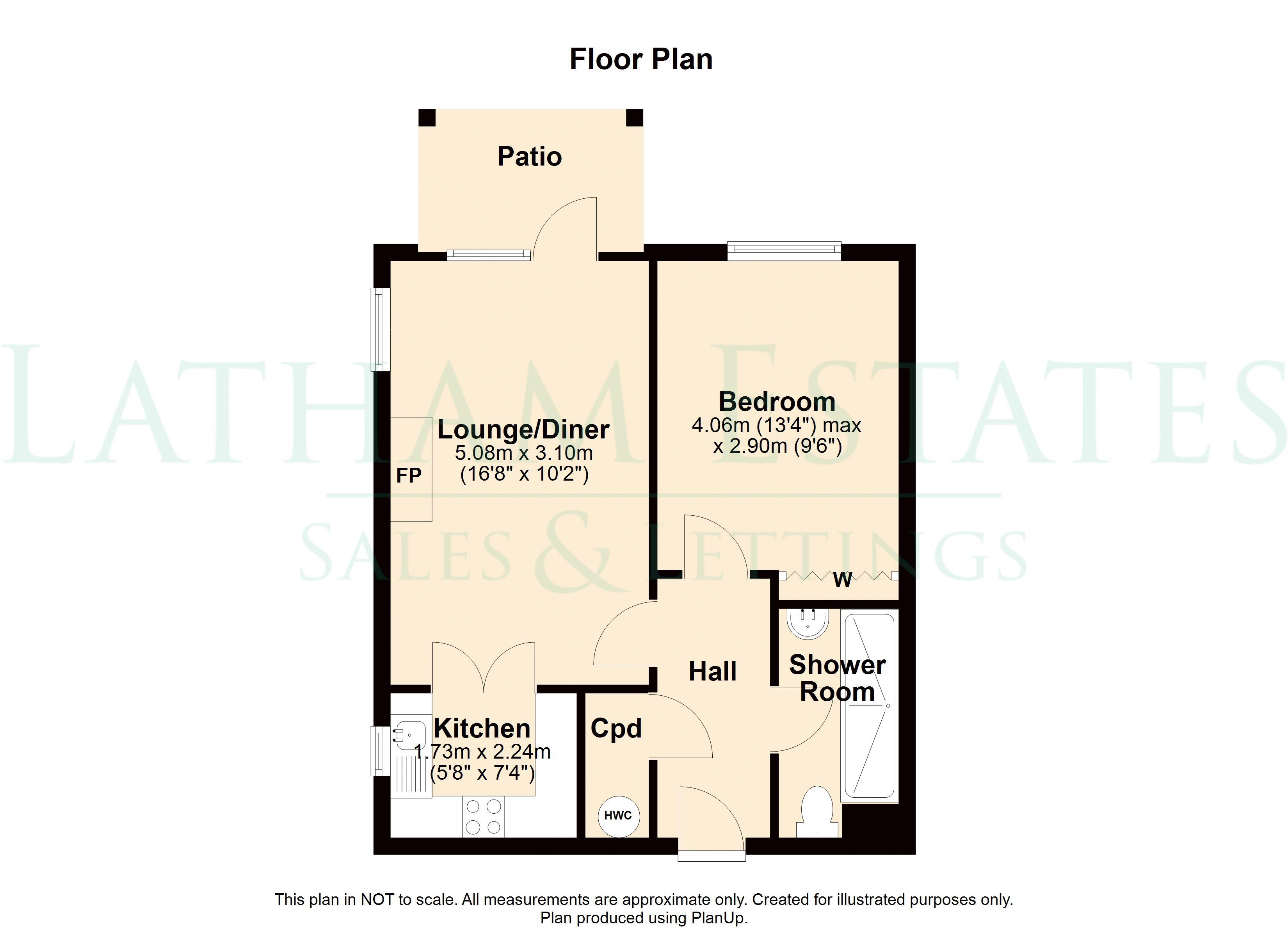 11 Bernard Court, Chester Road, Holmes Chapel floorplan