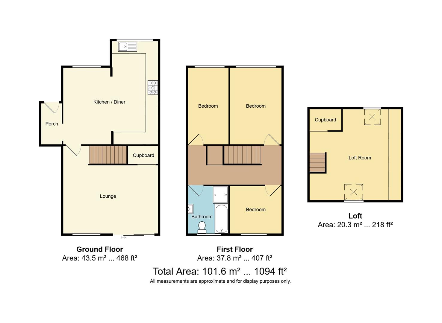 19, Harrington Place, Brighton floorplan