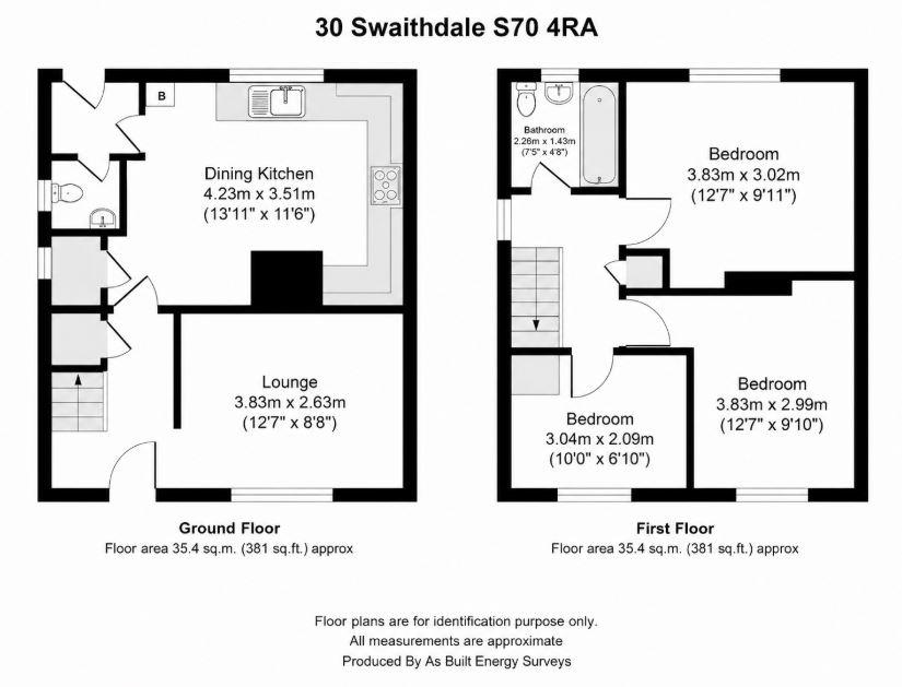 30, Swaithedale, Barnsley floorplan