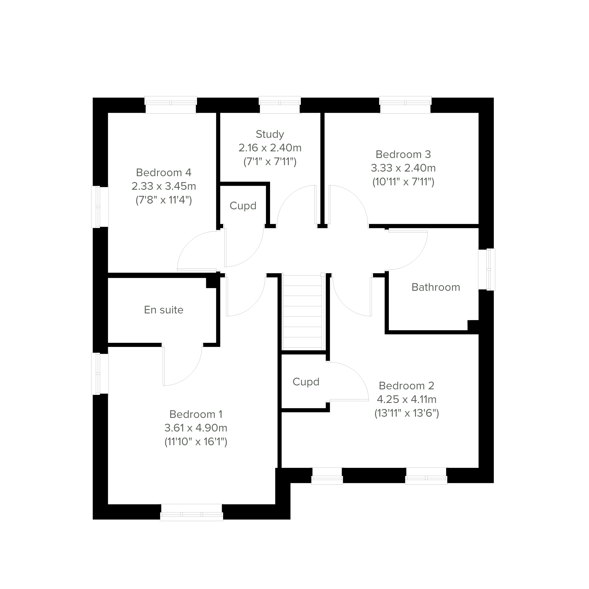 39, Broadleaf Drive, Mansfield floorplan
