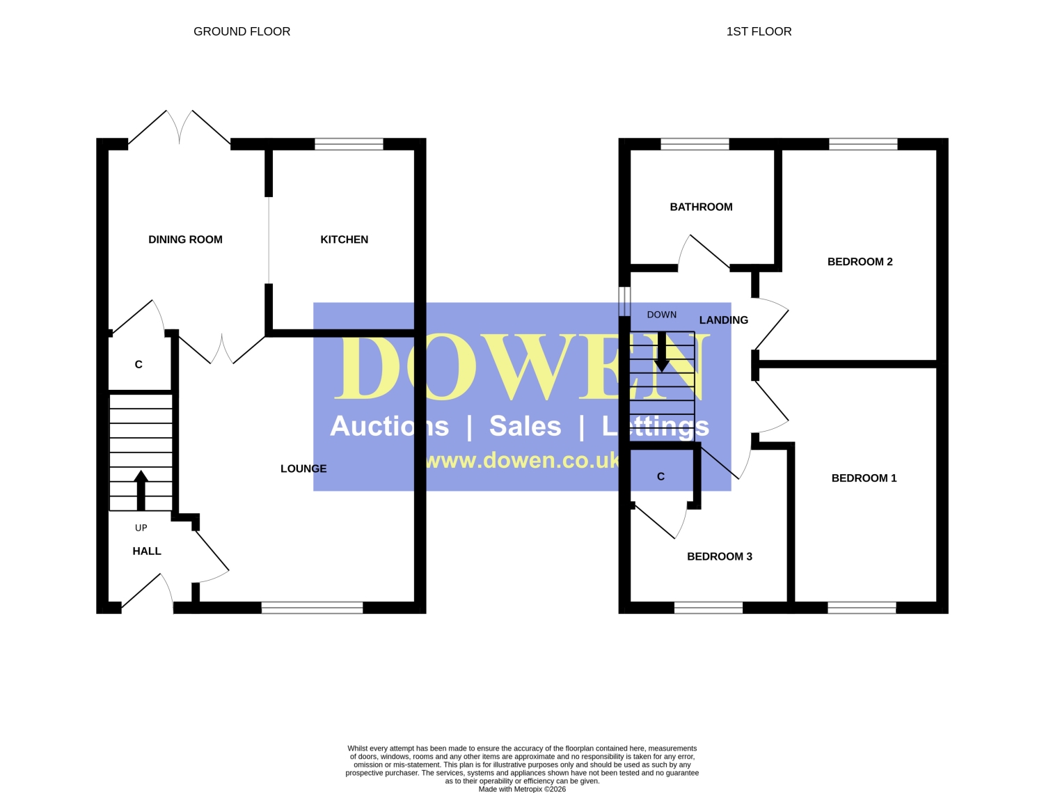 23, Blair Avenue, Spennymoor floorplan