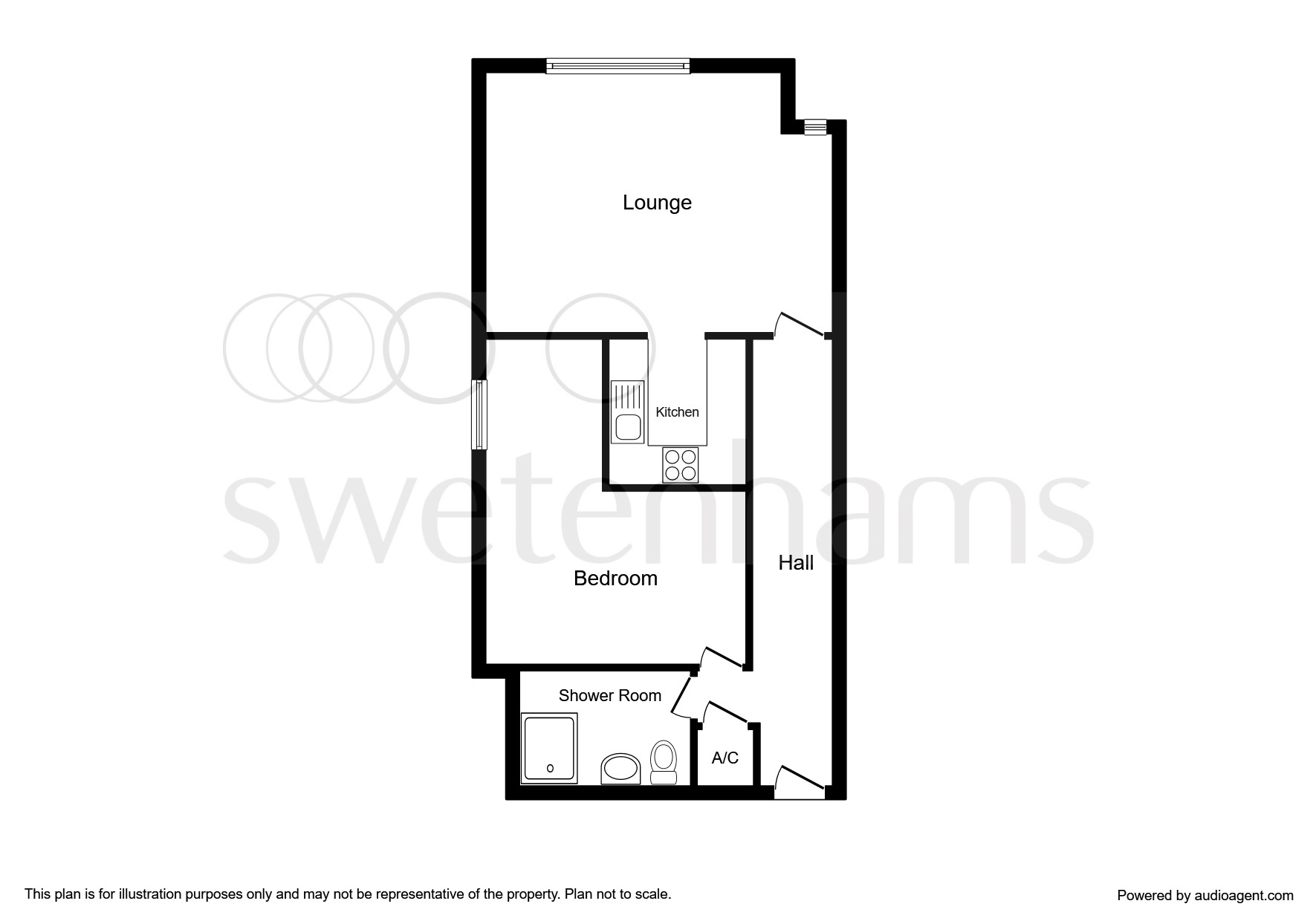 Dalefords Lane, Whitegate, Northwich CW8, 1 bedroom flat for sale