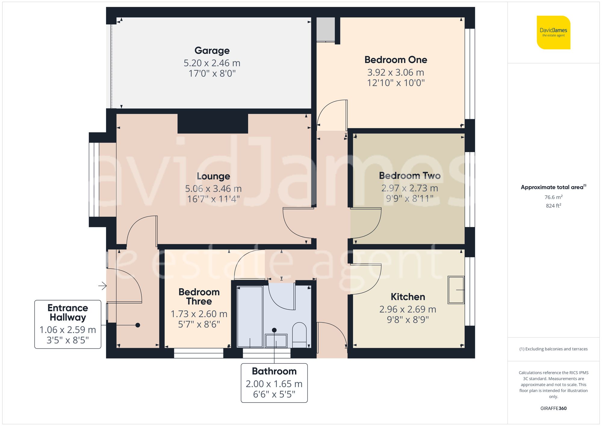 13 Carmel Gardens, Nottingham floorplan