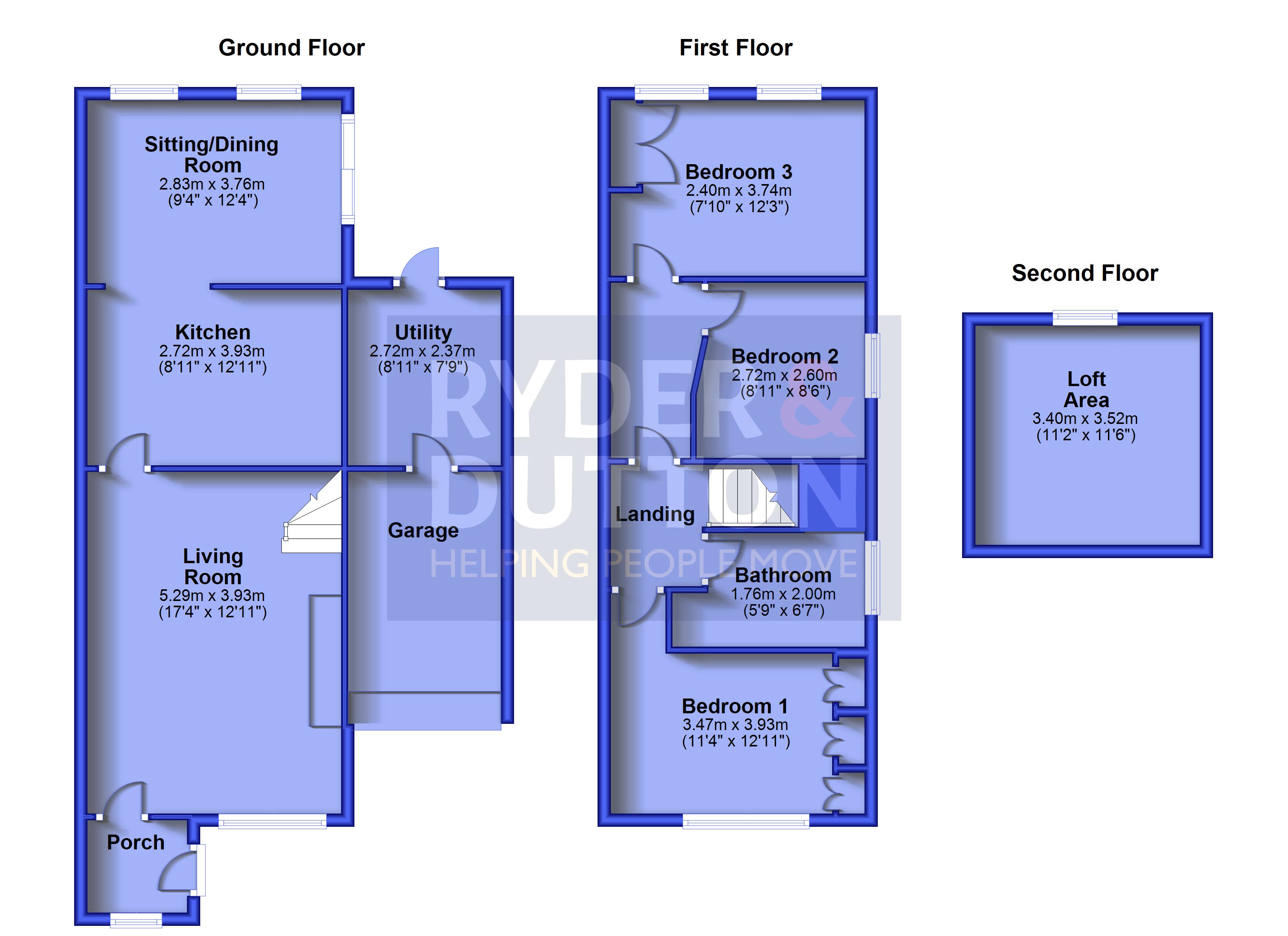 10, Witham Close, Greater Manchester floorplan