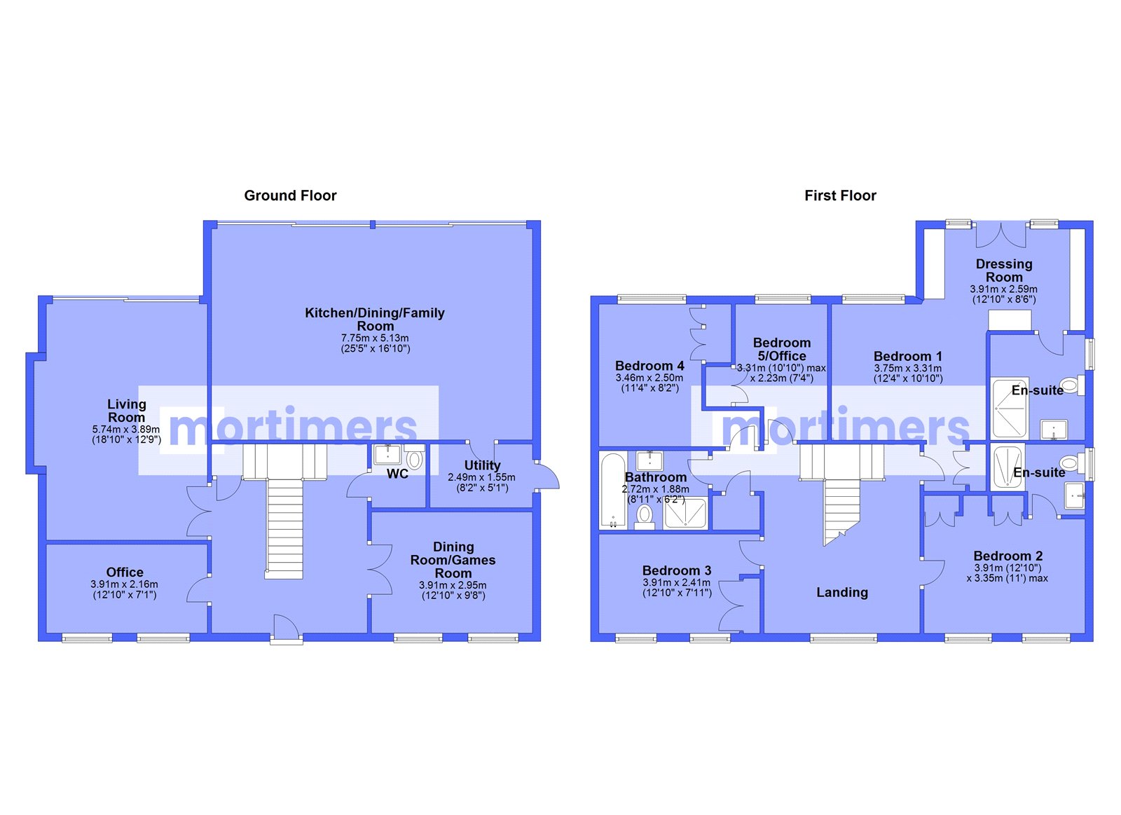 6, Victoria Close, Whalley floorplan