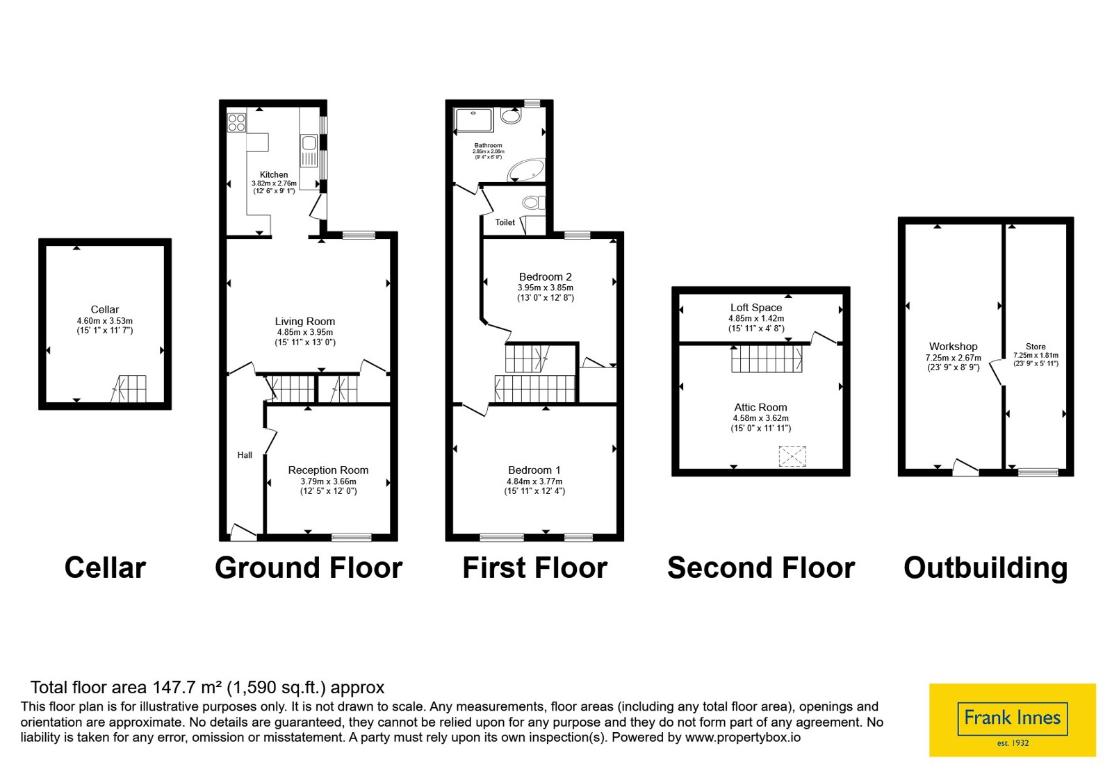 137, Eastfield Side, Nottinghamshire floorplan