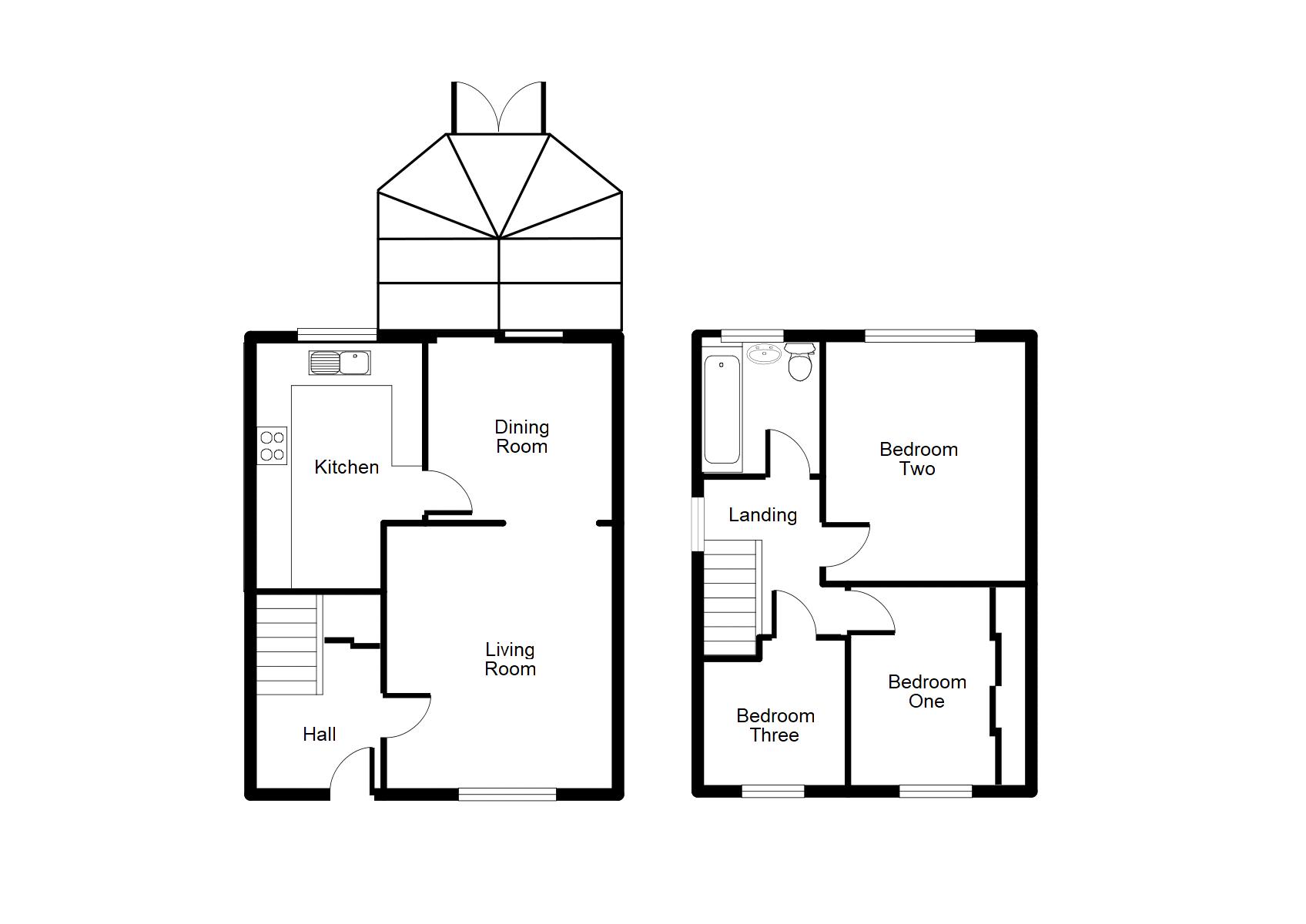 3 Bedrooms Semi-detached house for sale in Pren Avenue, Mynydd Isa, Mold CH7