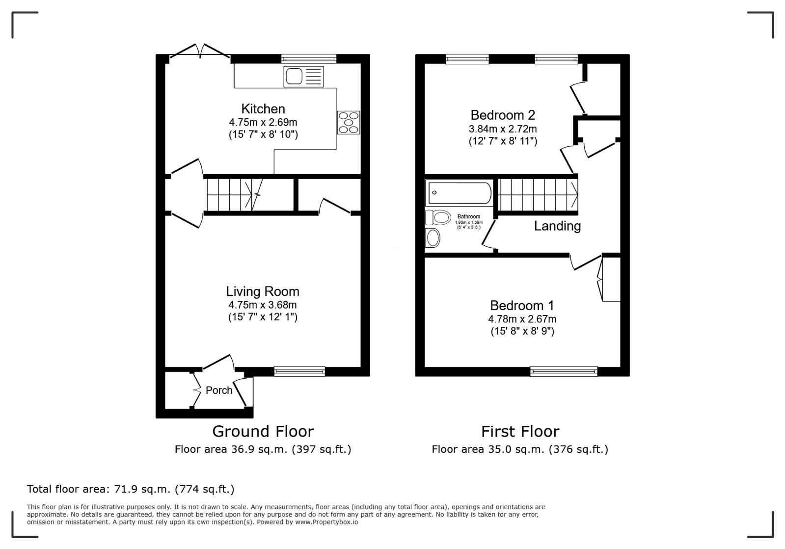 32, Lancaster Close, Oxfordshire floorplan
