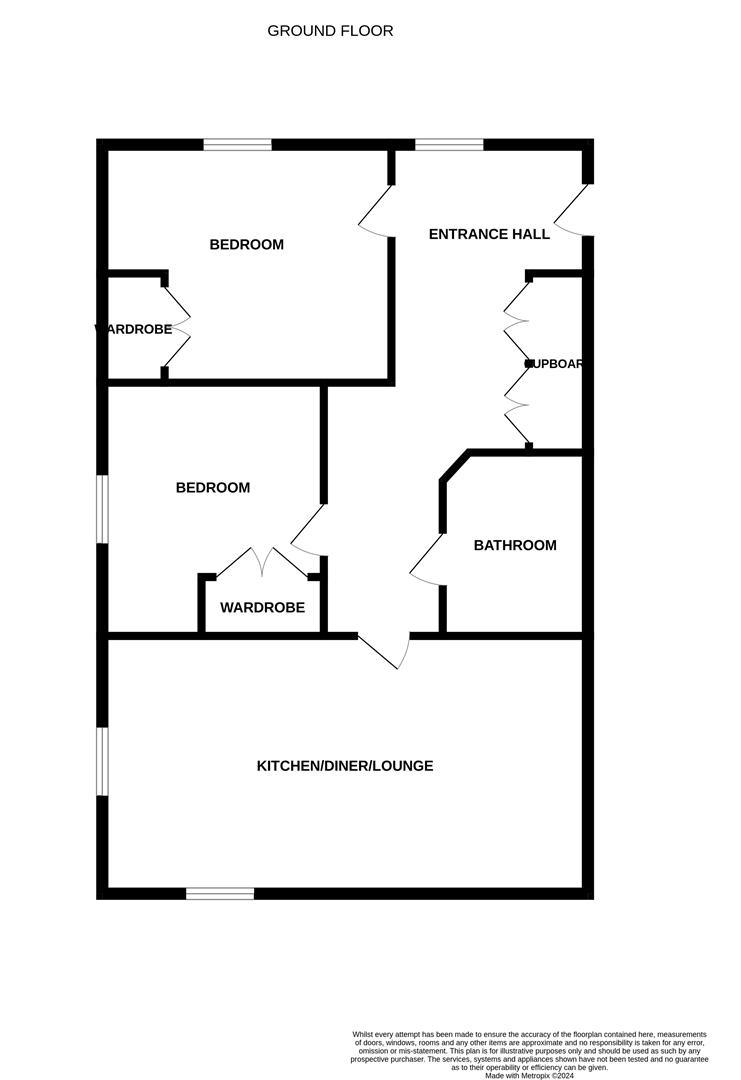 Flat 11, Meridian House, Louth floorplan