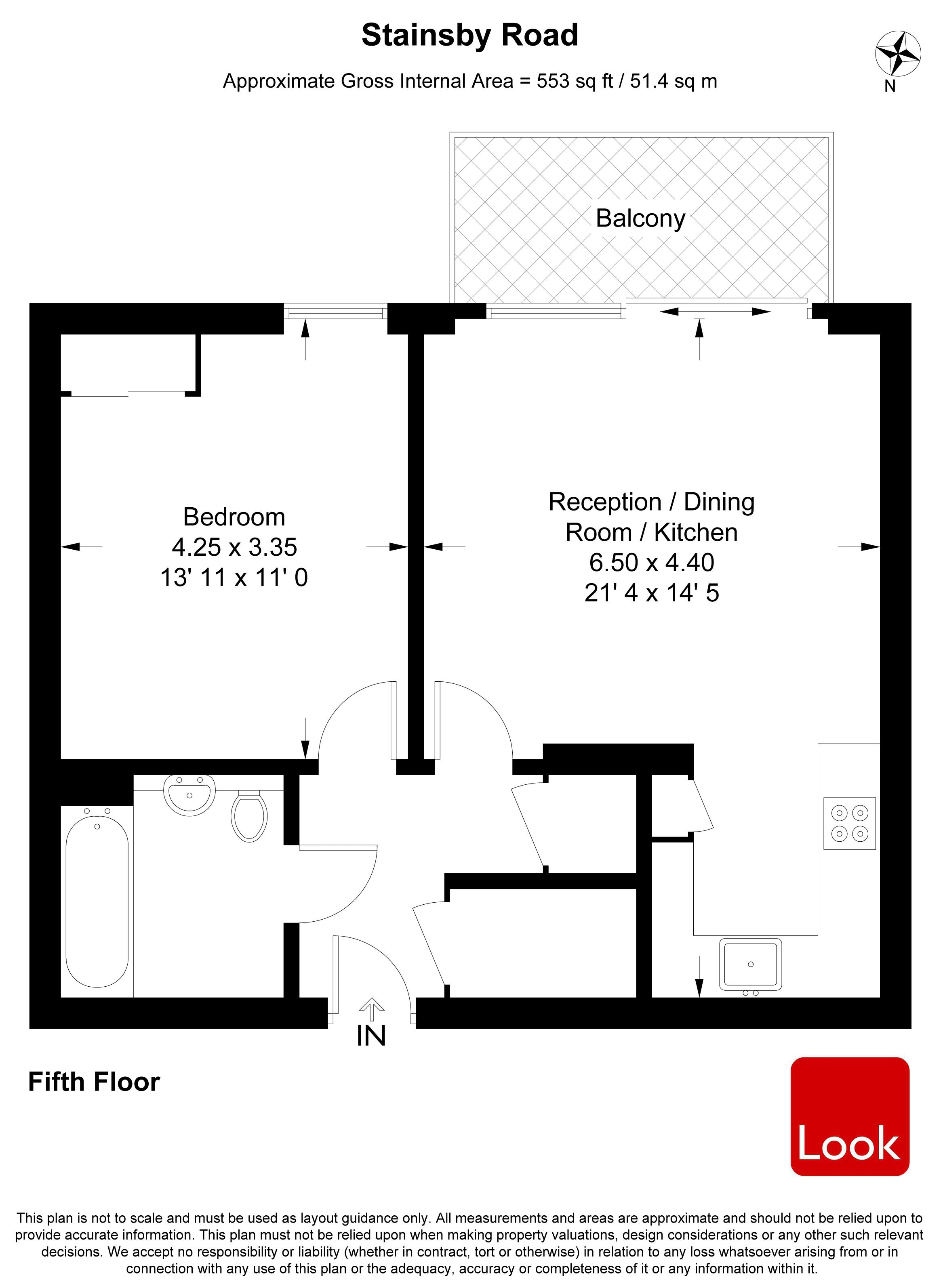 Stainsby Road, Poplar floorplan