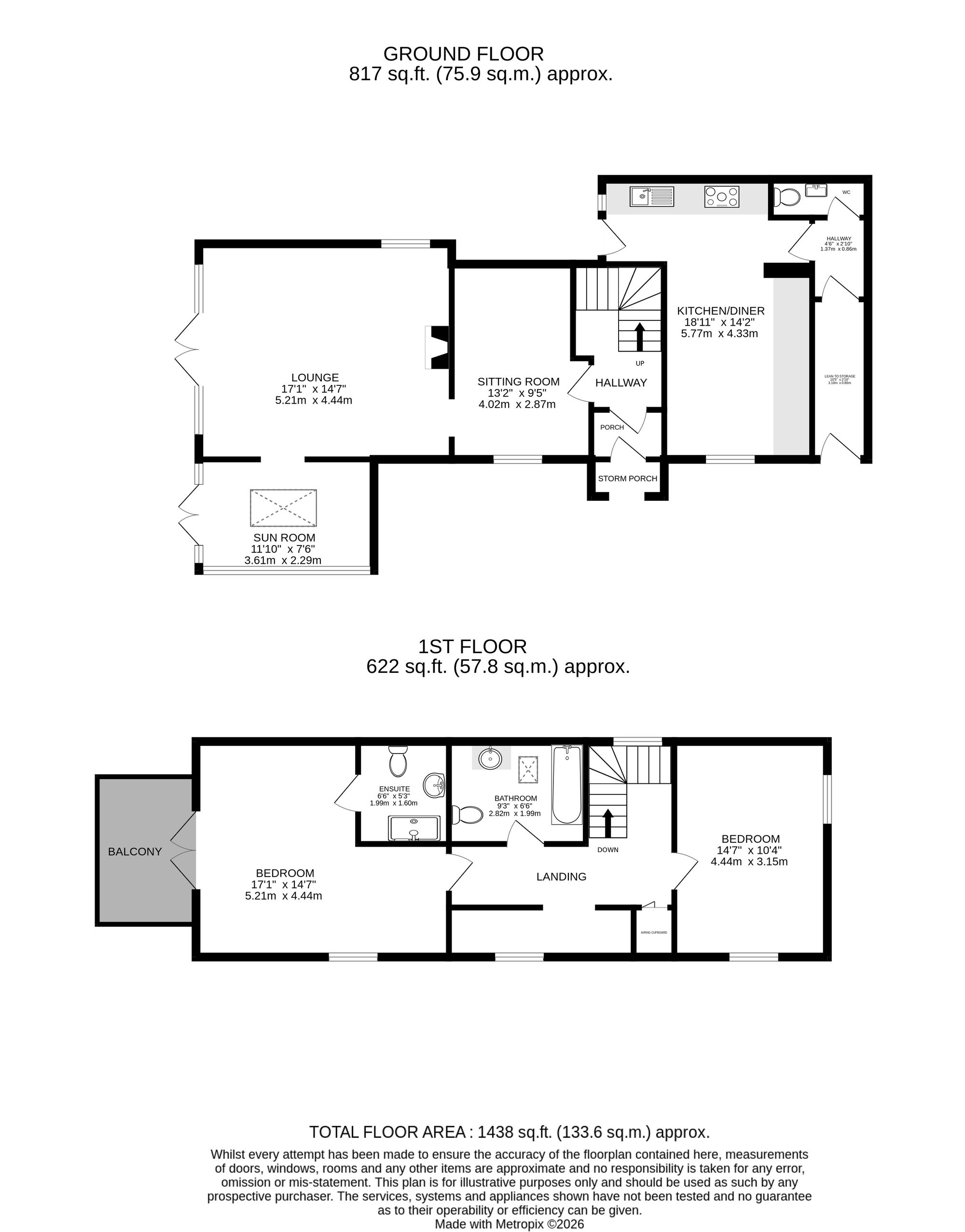 33 Orchard Row, Haverfordwest floorplan