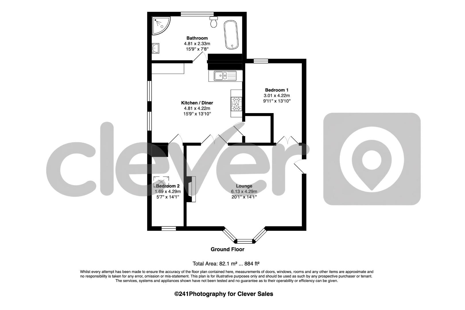 Hill Crest, Plymouth floorplan