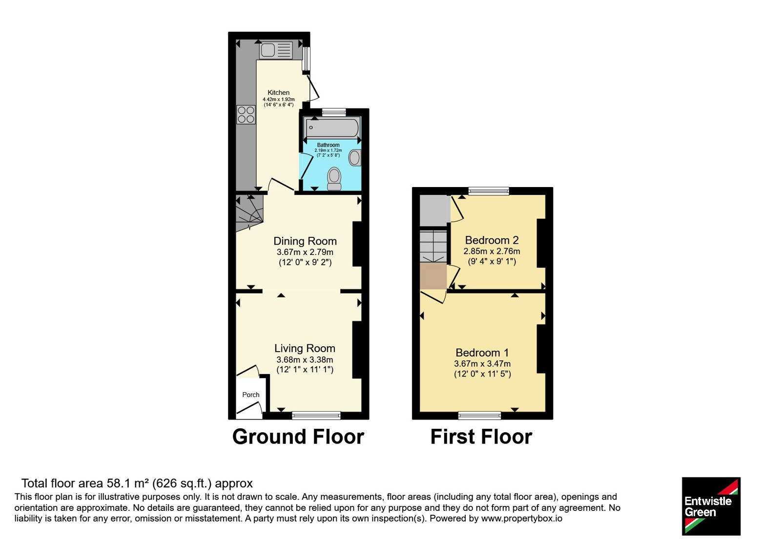 30, Killarney Road, Merseyside floorplan