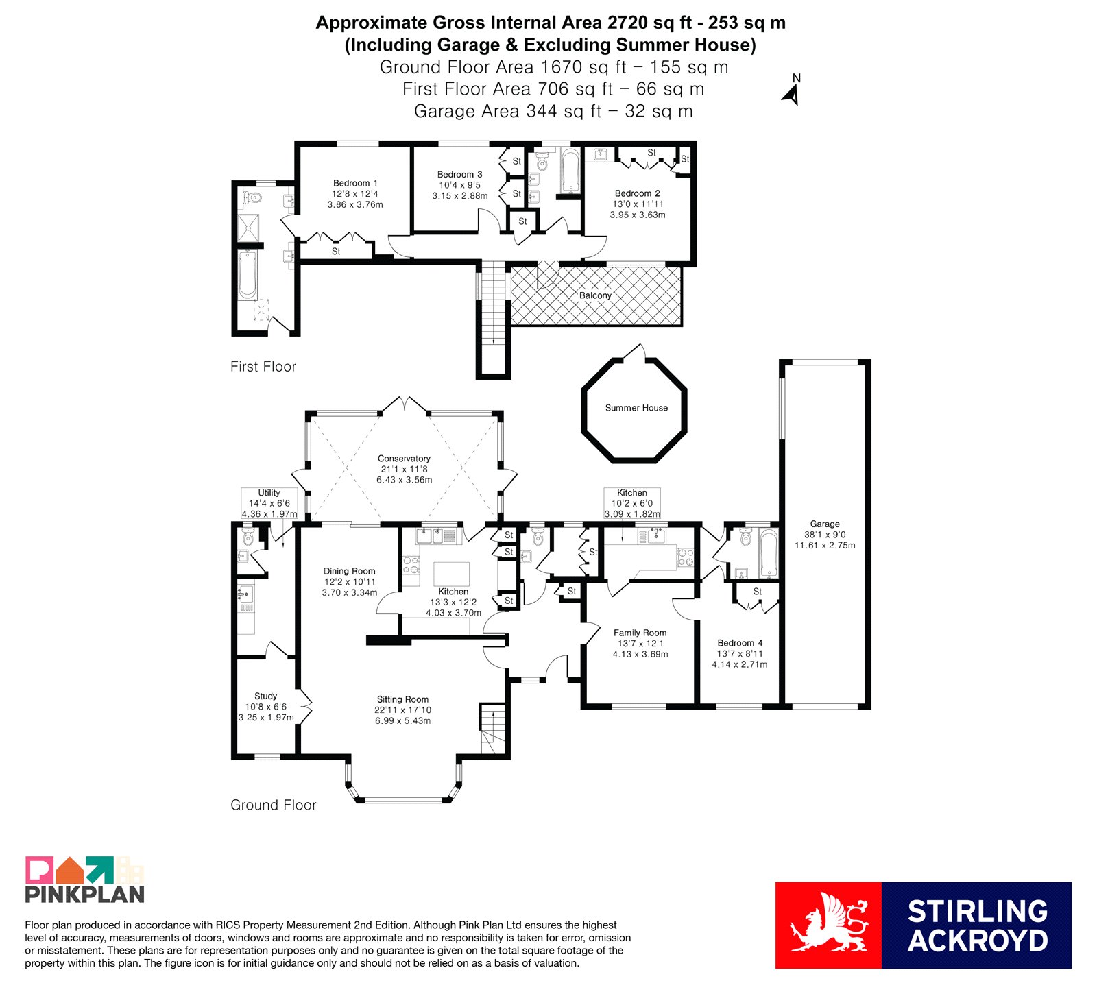 2, Woodlawn Grove, Surrey floorplan