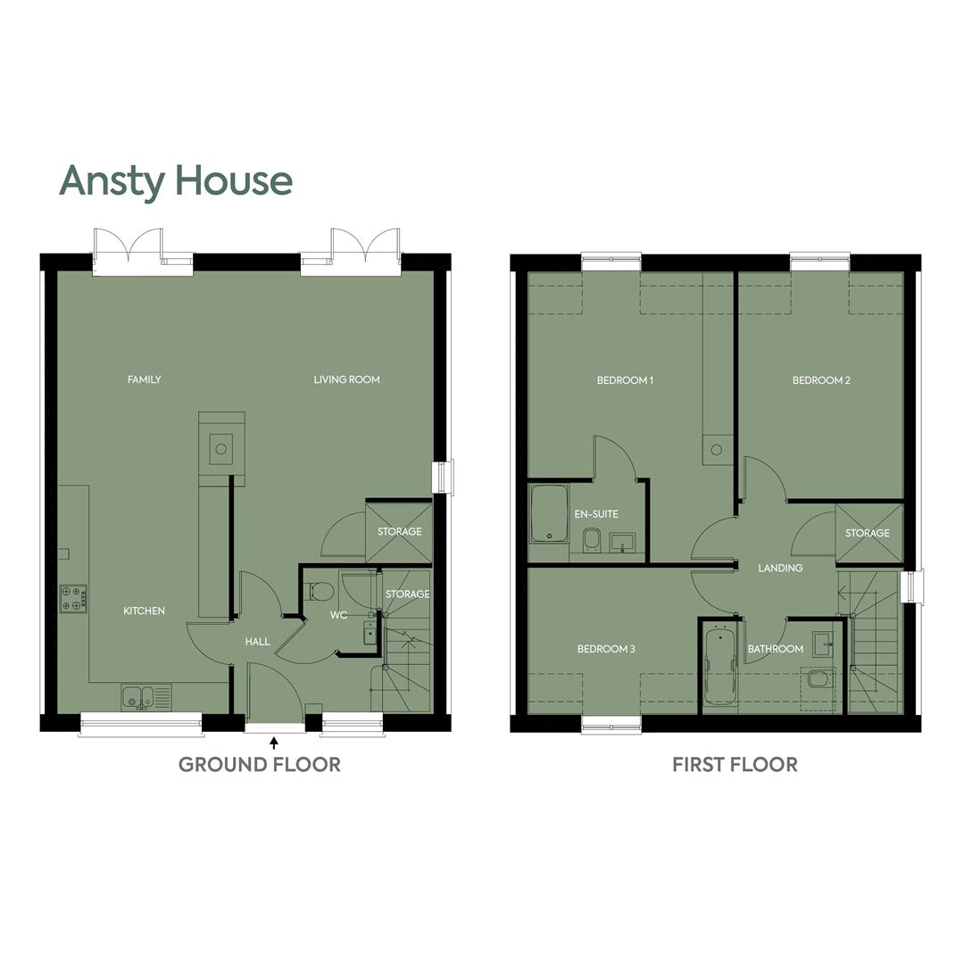 Ansty House, Old Malthouse, Langton Matravers floorplan