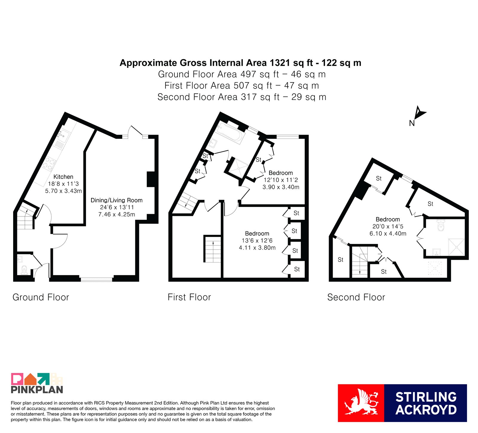 26, Swinburne Road, London floorplan