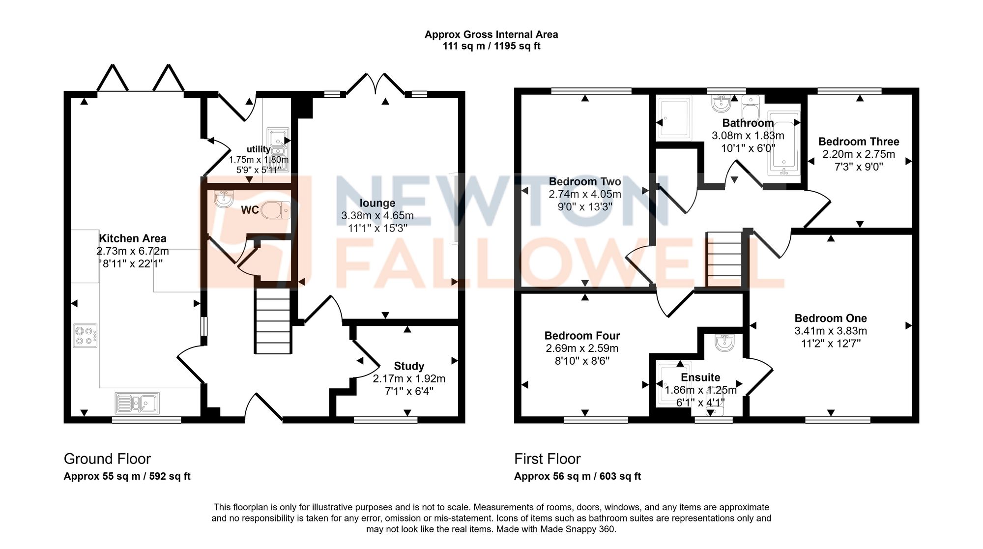 72 King Street, Telford floorplan