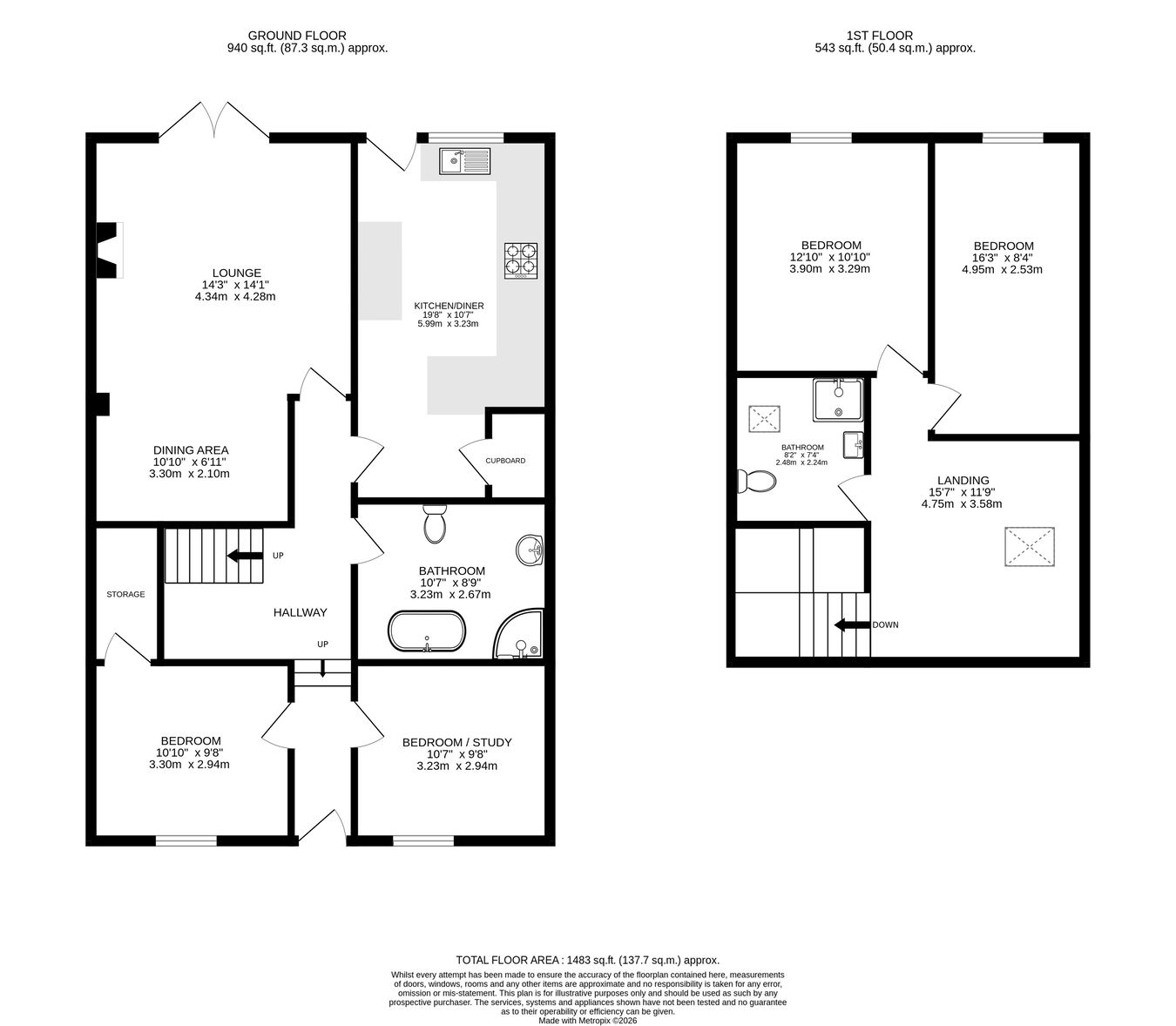 4, West Street, Pembroke floorplan