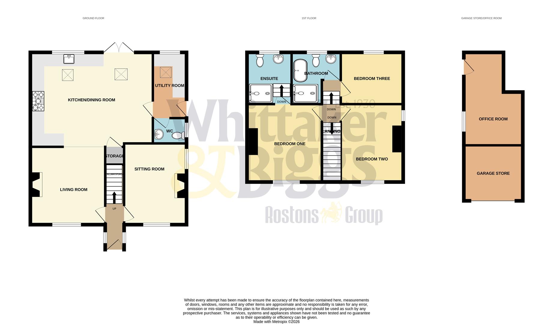 Linden, Stanley Bank, Stoke-On-Trent floorplan