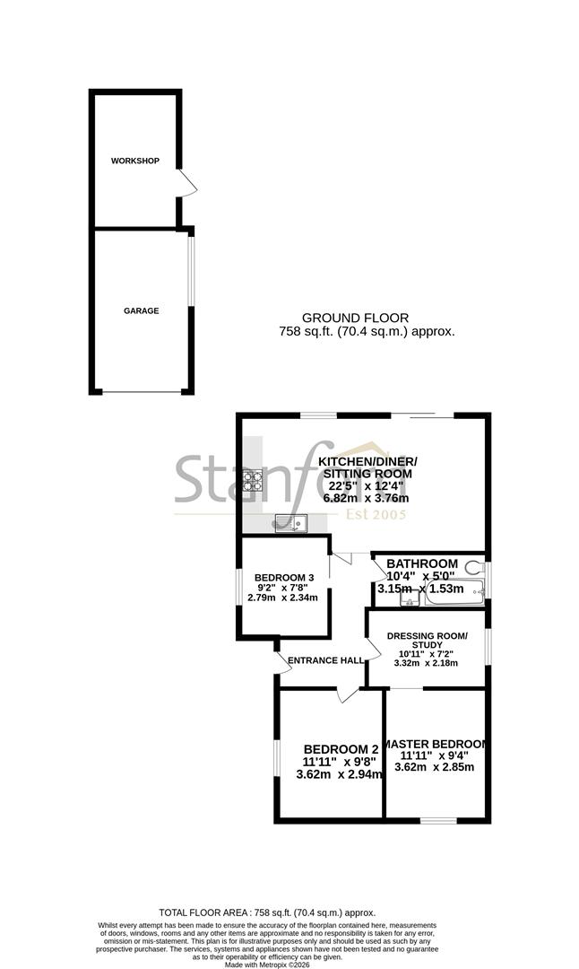 1, Marvin Close, Southampton floorplan