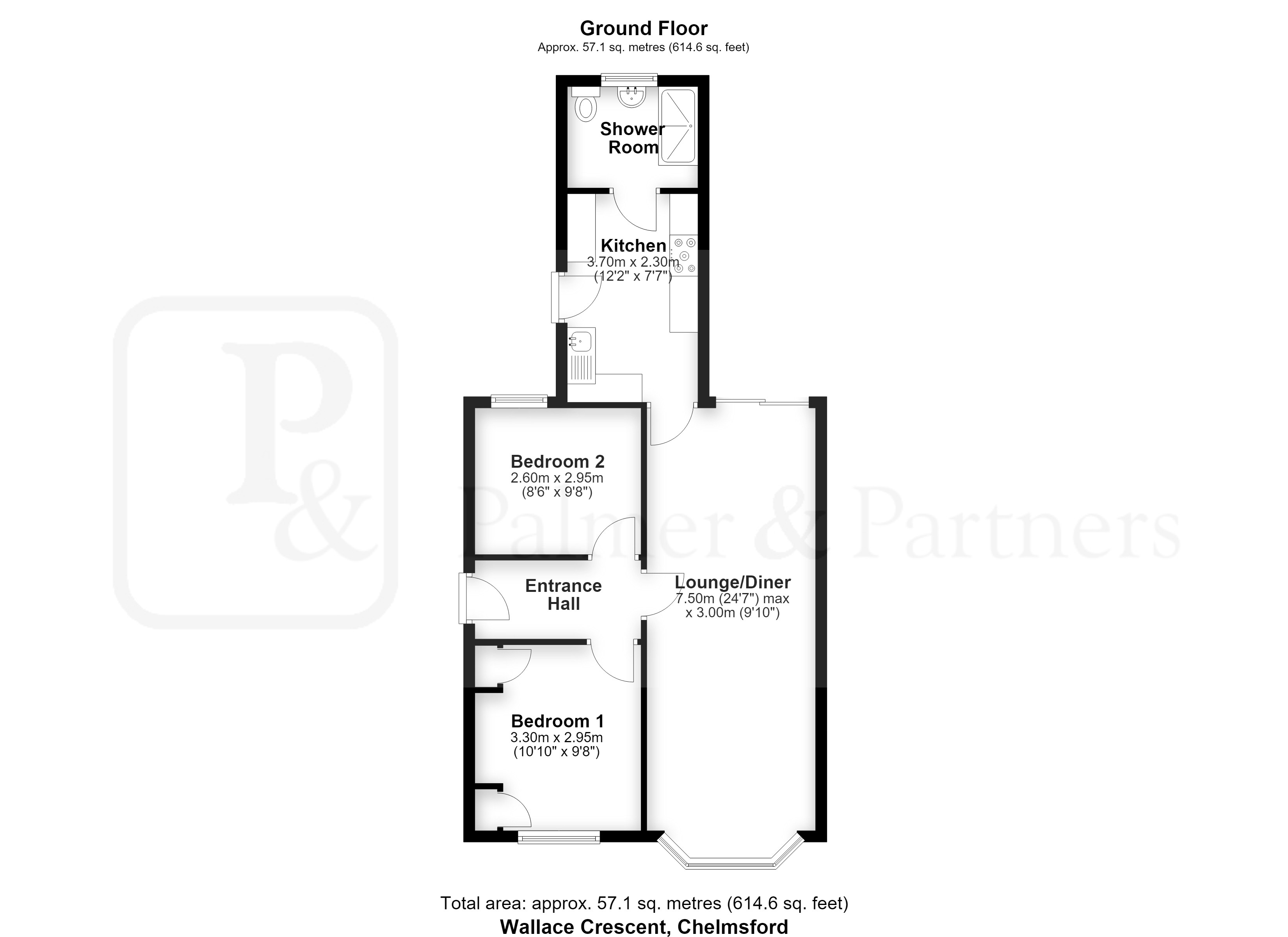 4, Wallace Crescent, Essex floorplan