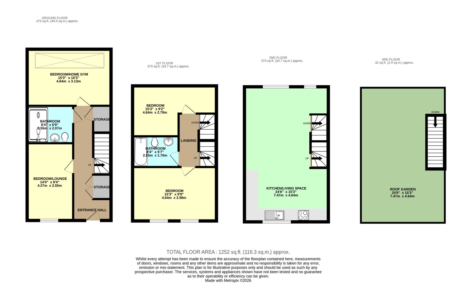 39A, Solar Avenue, Leeds floorplan