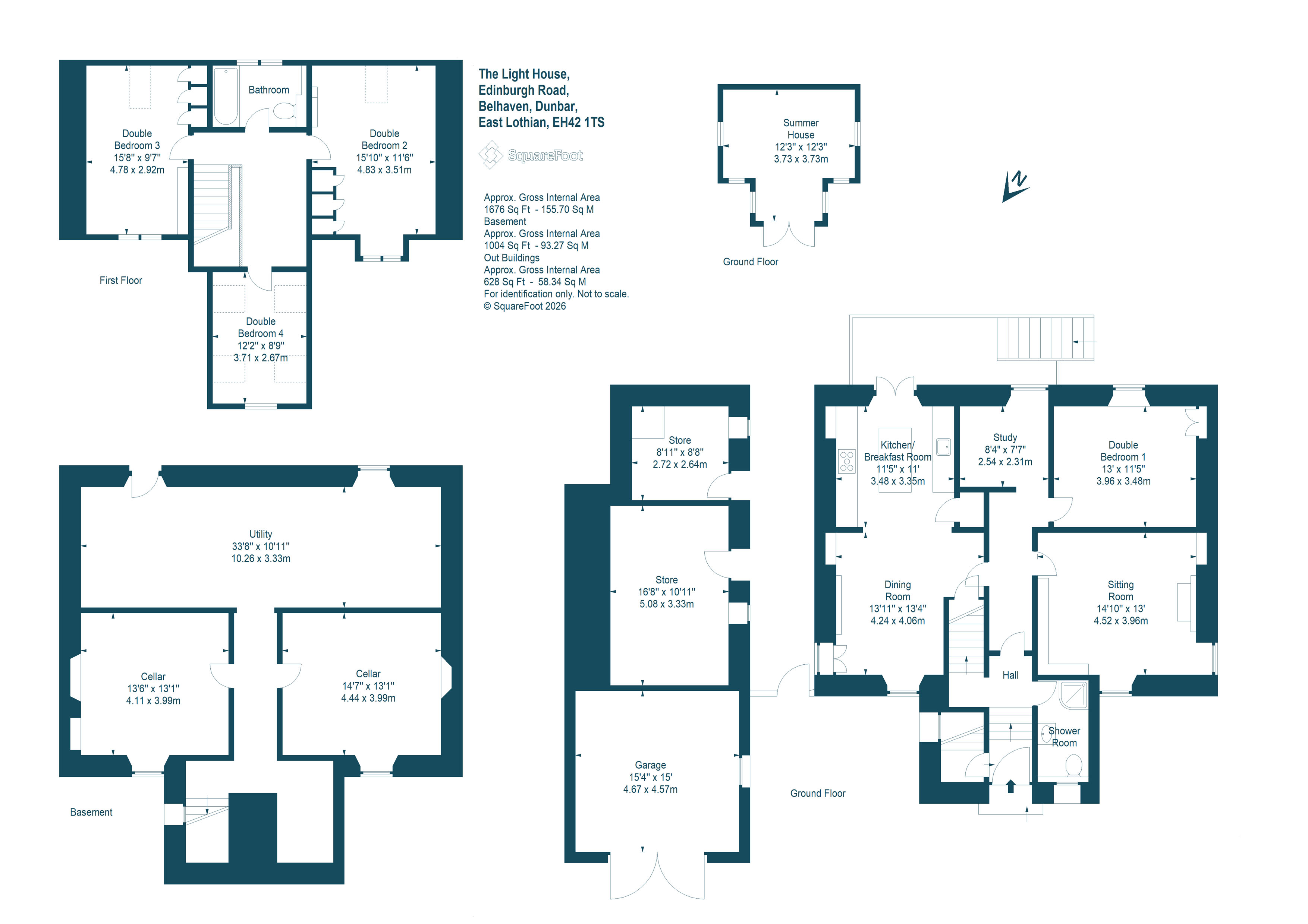 The Light House, 10 Edinburgh Road, East Lothian floorplan
