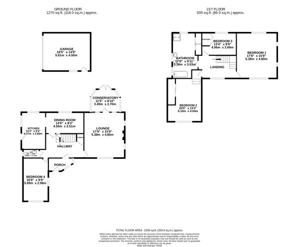 Thalloo Ard, 19 Queens Drive, Peel floorplan