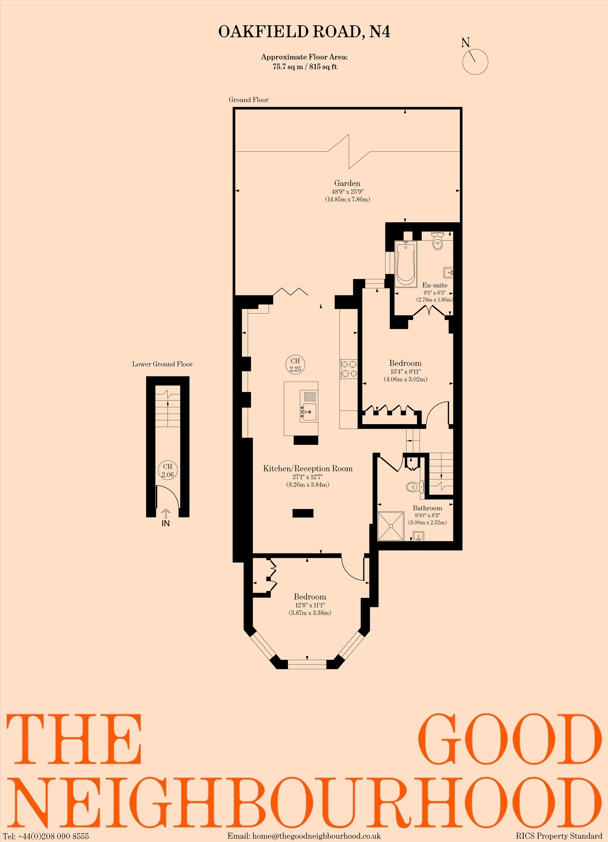 56a Oakfield Road, London floorplan