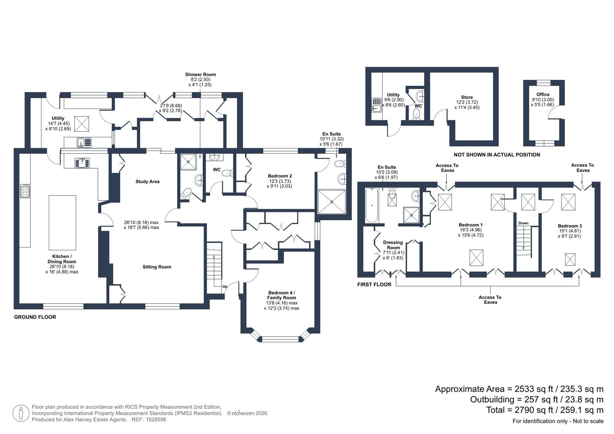 Willows The Drive, Billingshurst floorplan