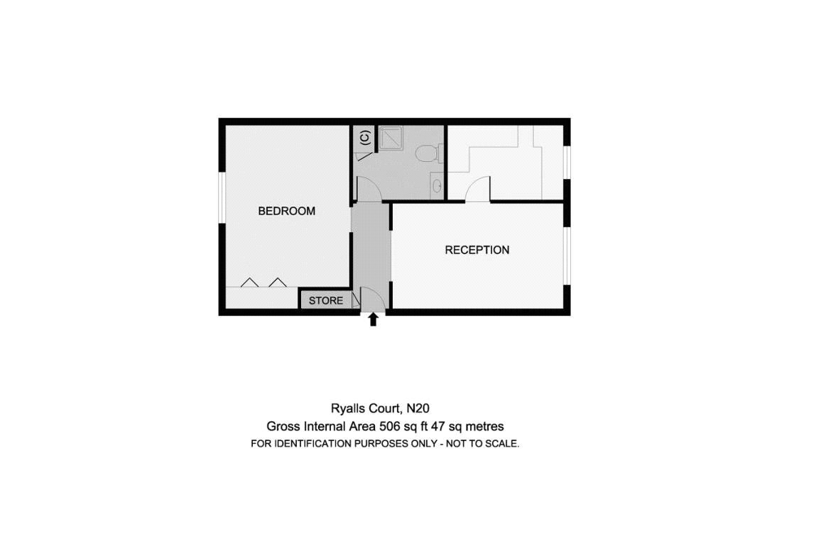 Flat 6 Ryalls Court, 430, Oakleigh Road North, London floorplan