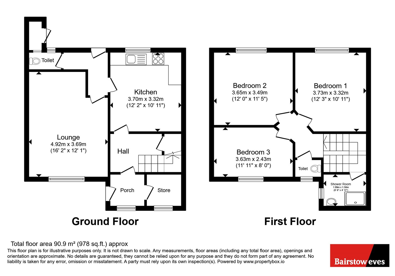 33, Jackson Terrace, Mansfield floorplan