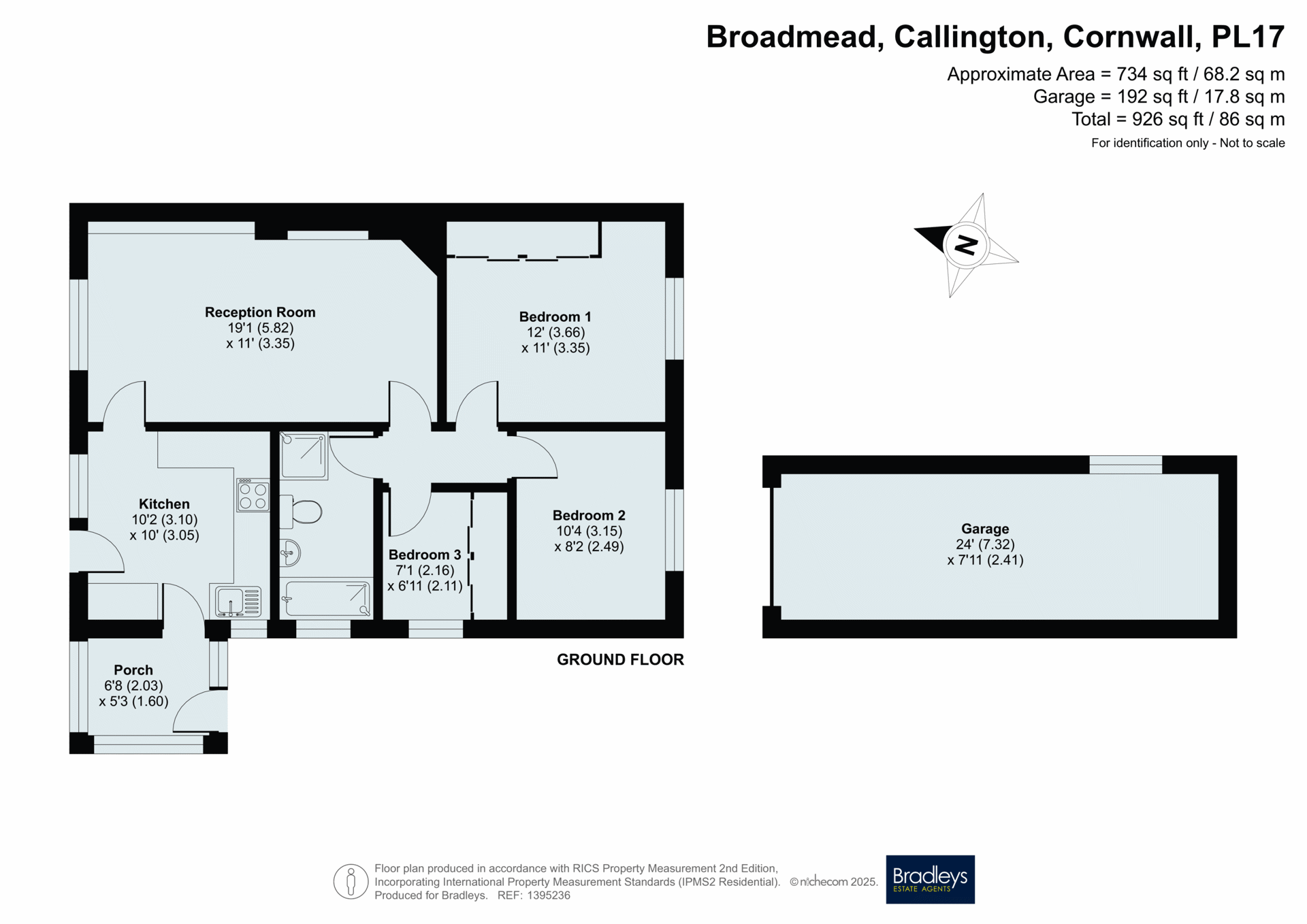 50, Broadmead, Cornwall floorplan
