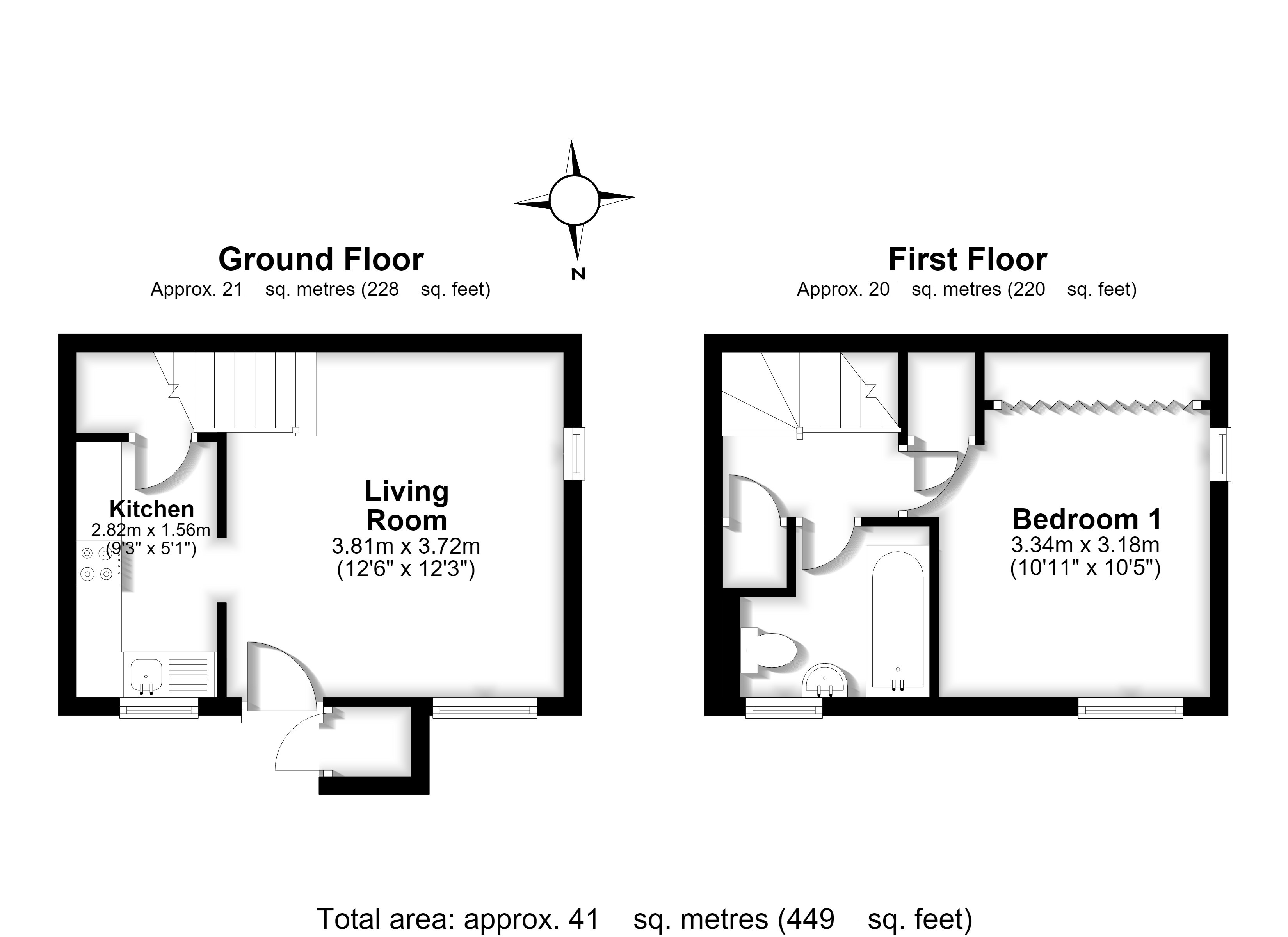 18, Cromwell Close, Hertfordshire floorplan