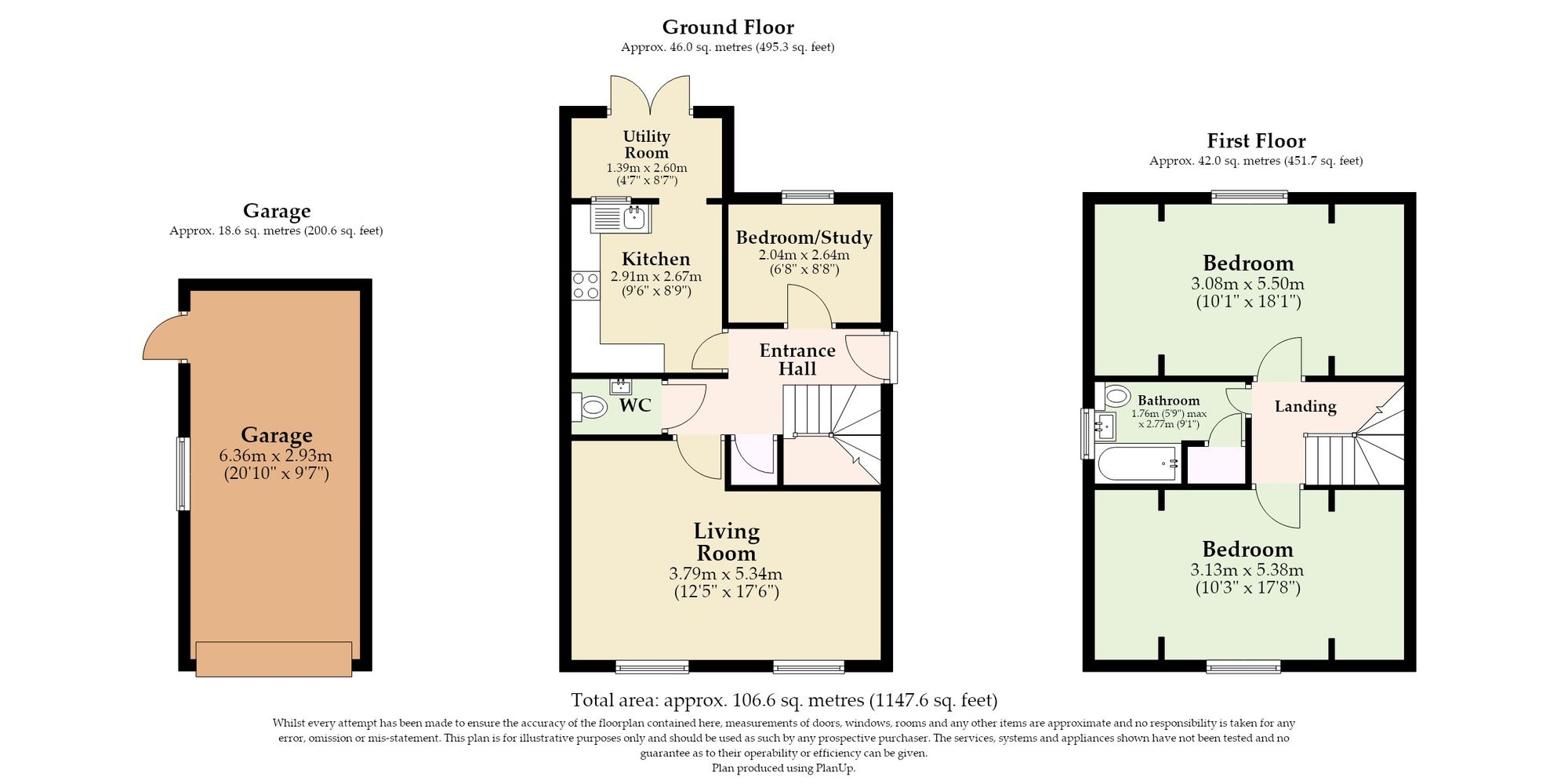 17 Hawthorn Close, Wymondham floorplan