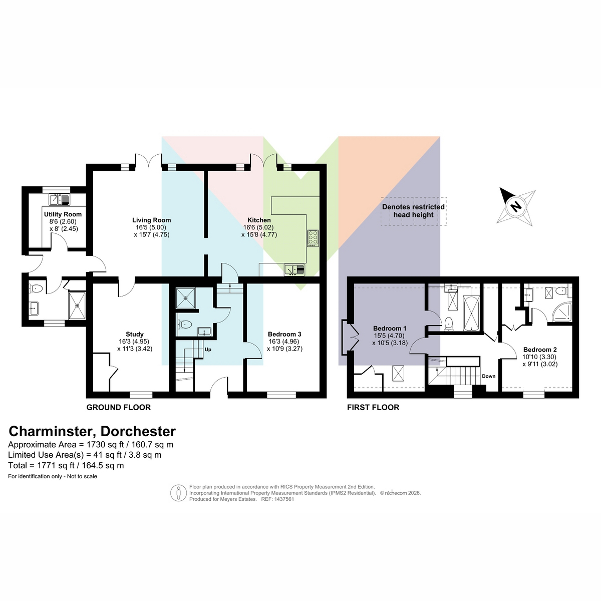Shire Cottage, Charminster, Dorchester floorplan