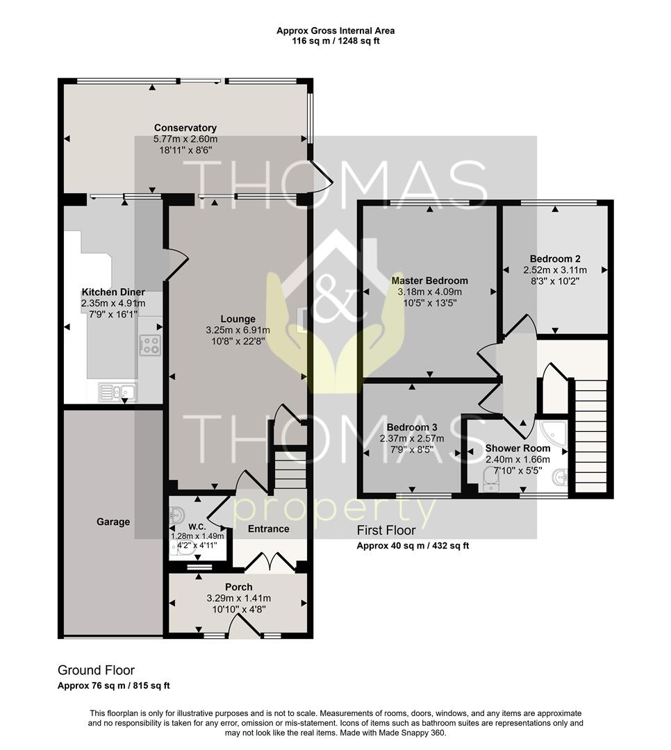 1, Dimore Close, Gloucester floorplan