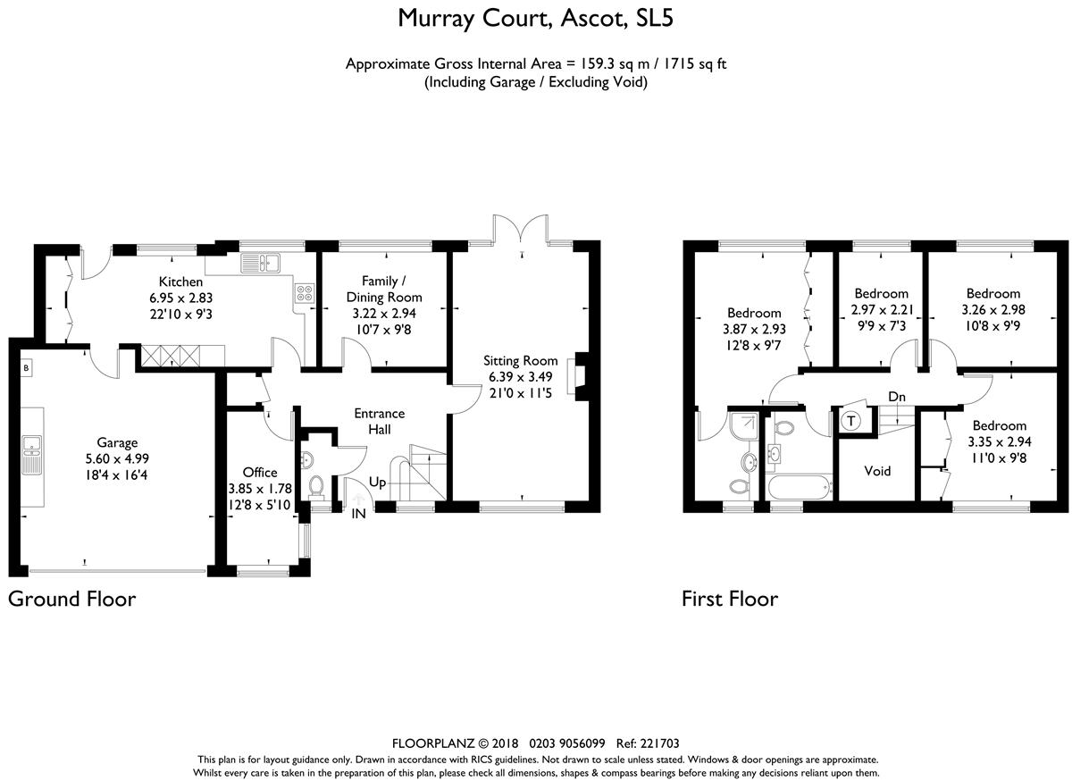 4 Bedrooms Detached house for sale in Murray Court, Ascot SL5