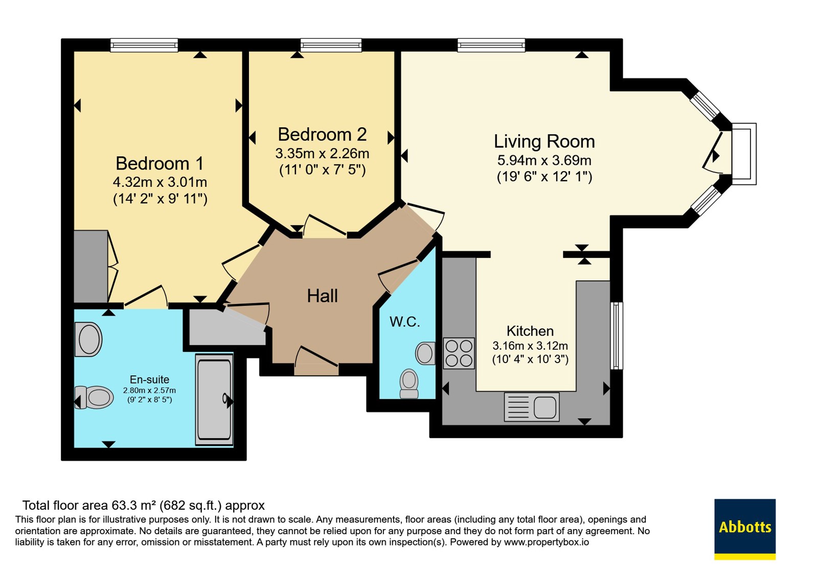 19 Oxlip House,, Airfield Road, Suffolk floorplan