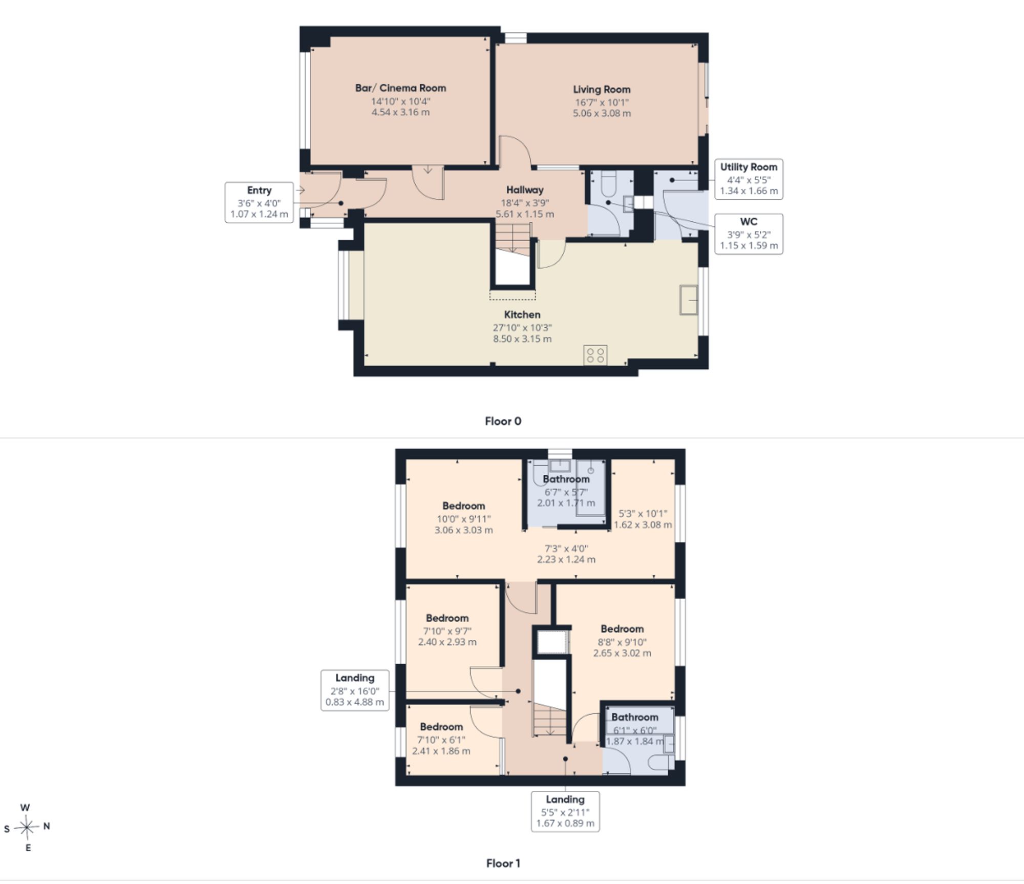 8 Griffin Close, Burntwood floorplan