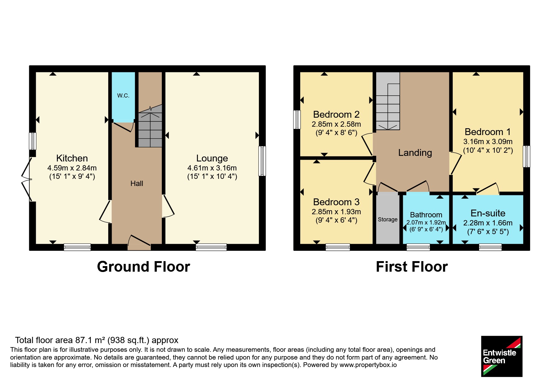 4, Worthington Avenue, Lancashire floorplan