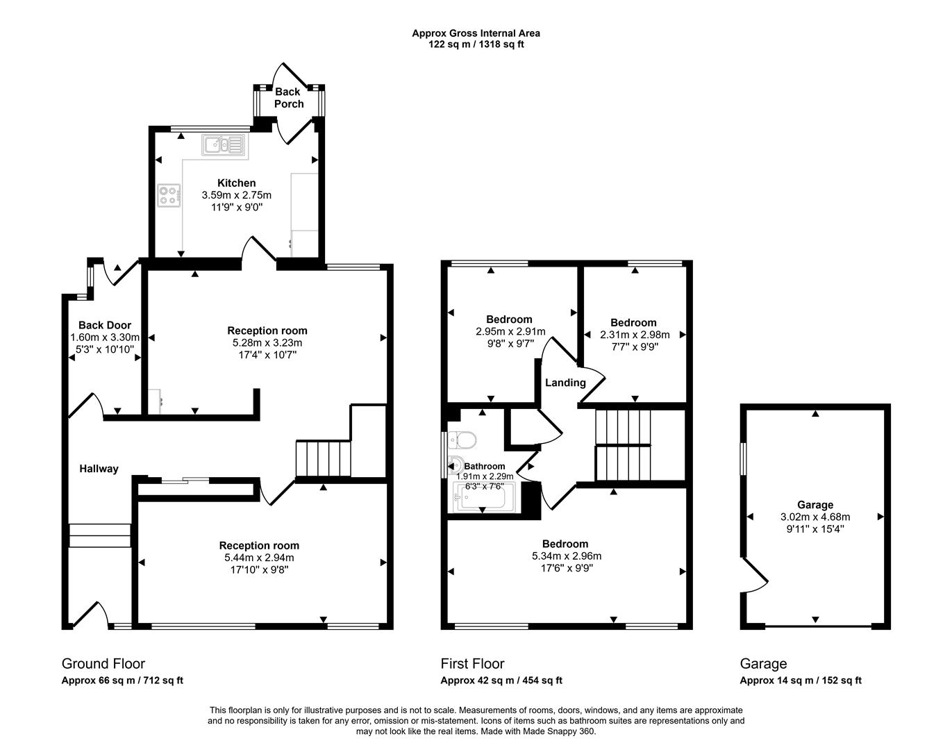 19, Knoll Gardens, Carmarthen floorplan