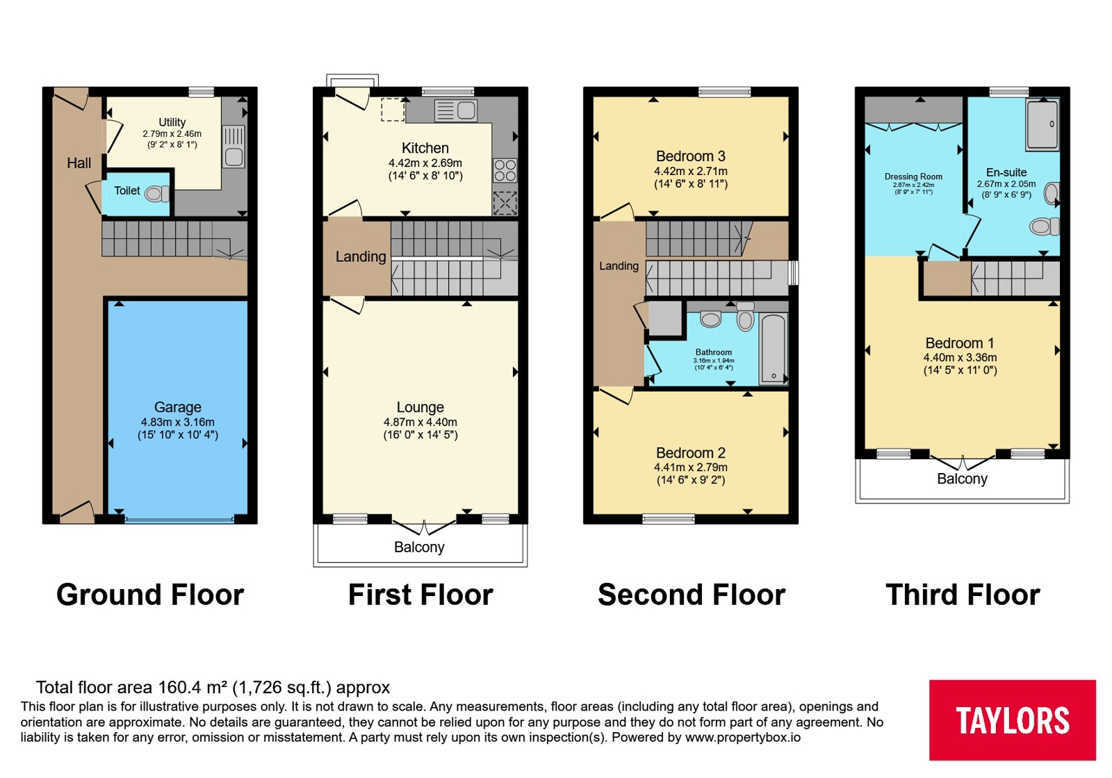 75, Taliesin Court, Cardiff floorplan